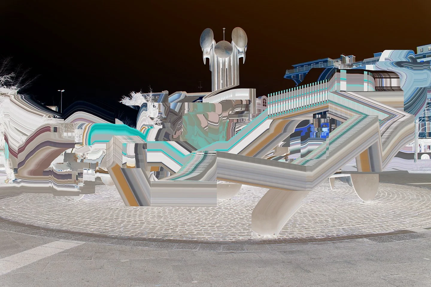 Ebertplatz 2020.1 - 2012 70cm x 47cm Pigmentdruck auf Fine-Art Papier
