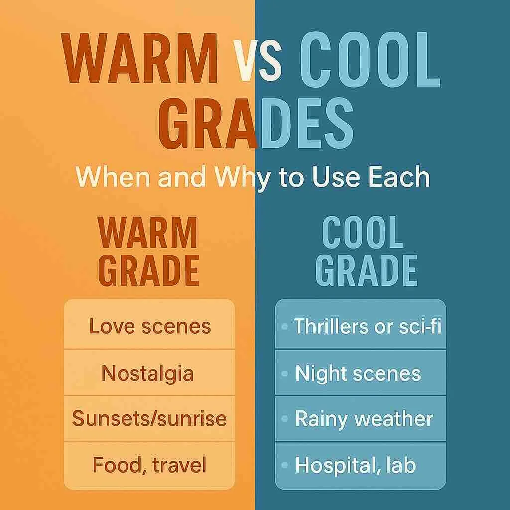 Warm vs Cool Grades in DaVinci Resolve: When and Why to Use Each