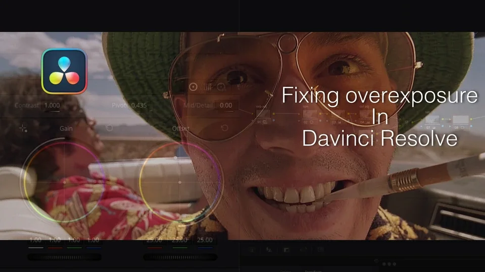 How to Match Clips in DaVinci Resolve. Dealing with Overexposure