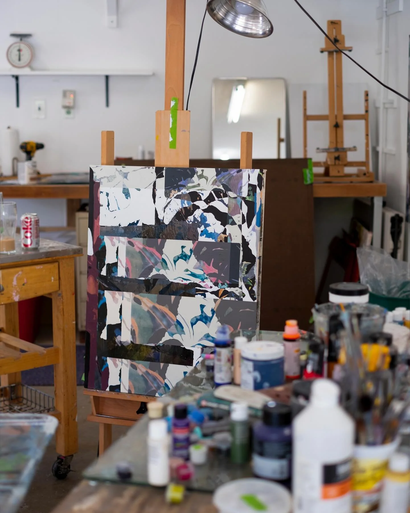 Definitely feeling like spring in the studio πΏβ¨π·