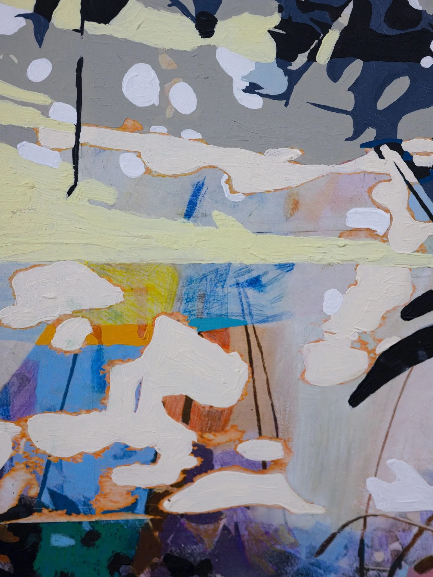 Deadlines will make you finish and photograph work you have been dragging your feet on for months, am I right? Anyways, here are a few of my favorite sneak peek details shots of ✨four✨ new works that I&rsquo;ll be sharing soon, stay tuned 🖤