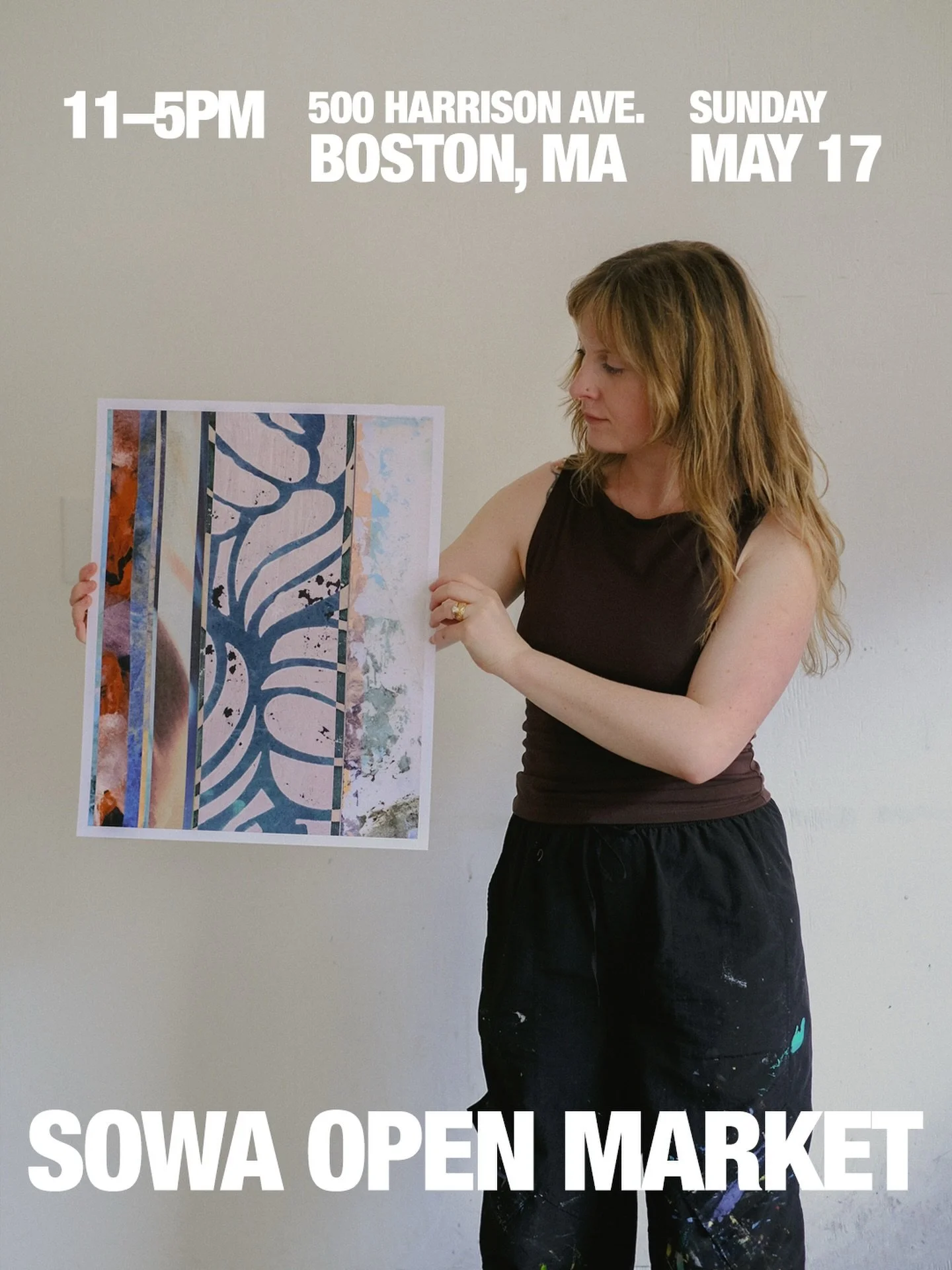This SUNDAY✨80 degrees and sunny, too? Sign me up 💃 I&rsquo;m so excited to get back to markets after taking last year off and @sowaboston is always a fun one. Come say hi and I hope to see you there!