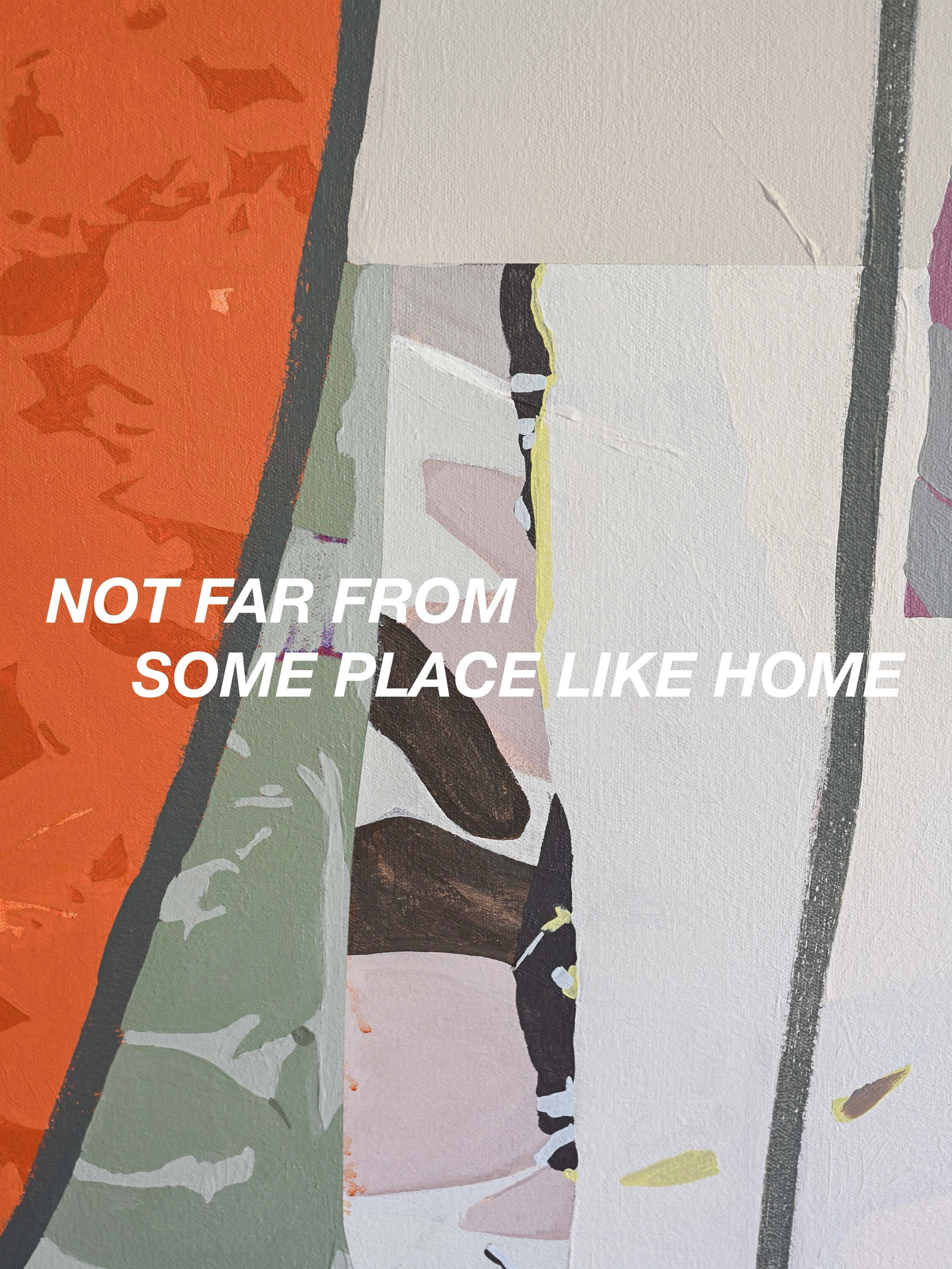 A new collection of work is finally shaping up and I actually cannot wait to start introducing this new work to you (so I&rsquo;m not going to).

&lsquo;Not Far From Some Place Like Home&rsquo; is a collection about transitions, the passing of time, 