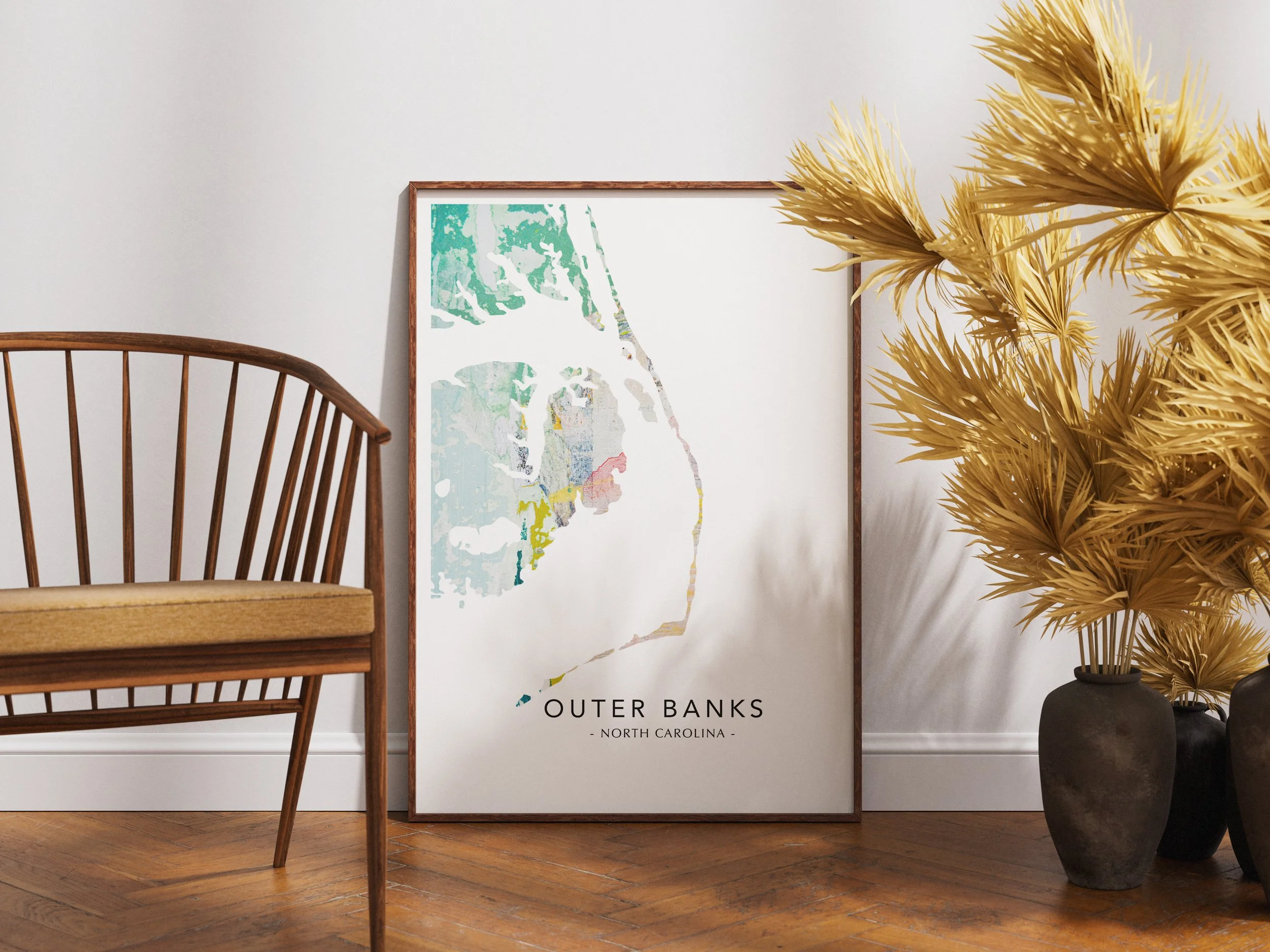 Outer Banks, North Carolina Map