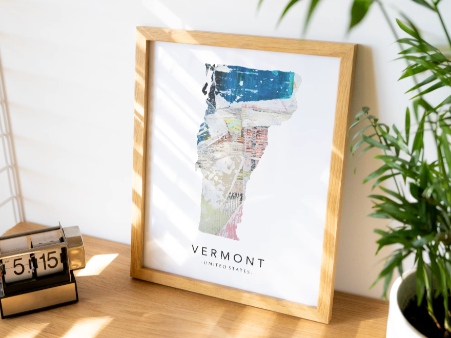 Vermont State Map