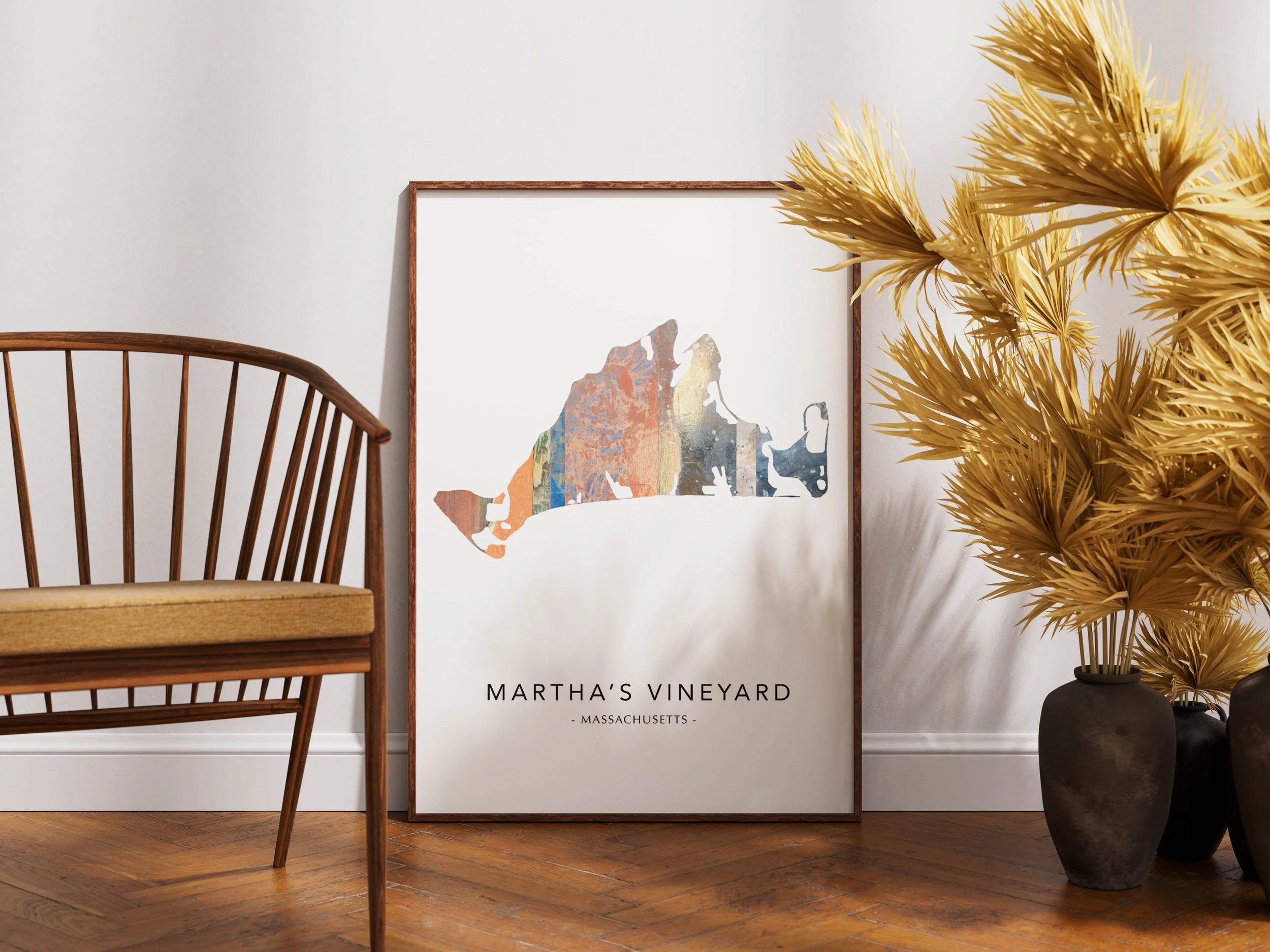 Martha's Vineyard MA Map