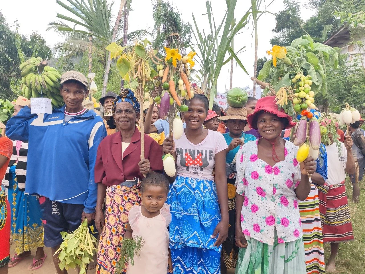 At the Fagnimbogna 'World Food Day' celebration