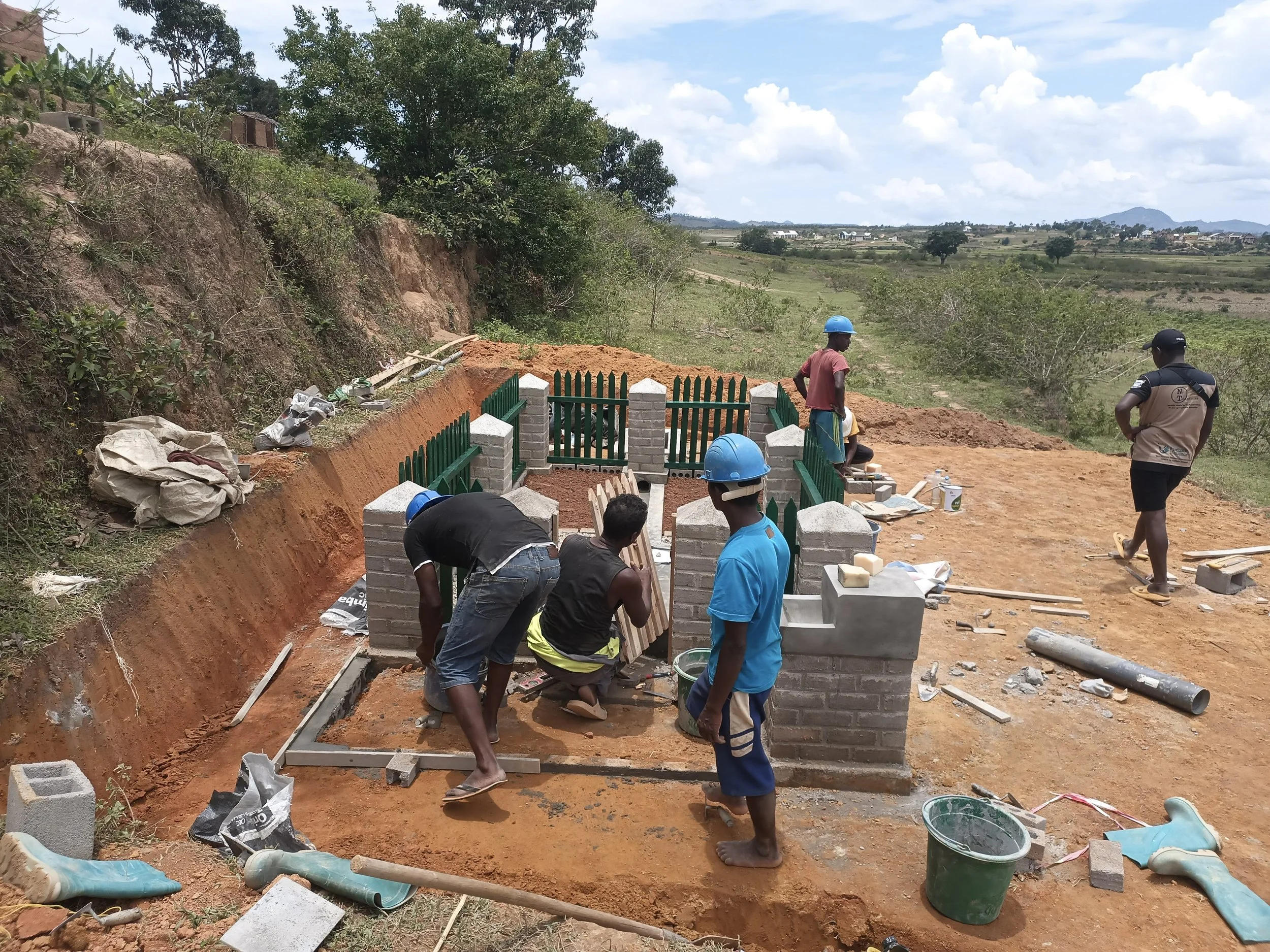 Can you spot the handwashing station?