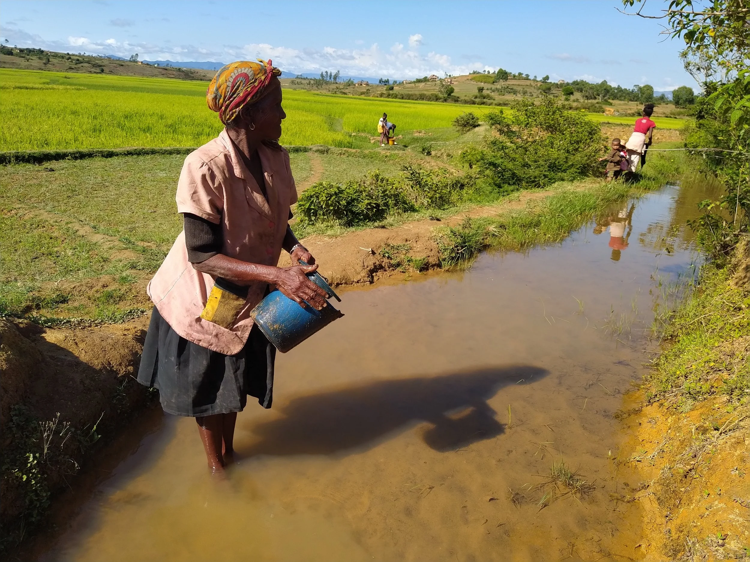 Previous water source for Tolongoa Nord