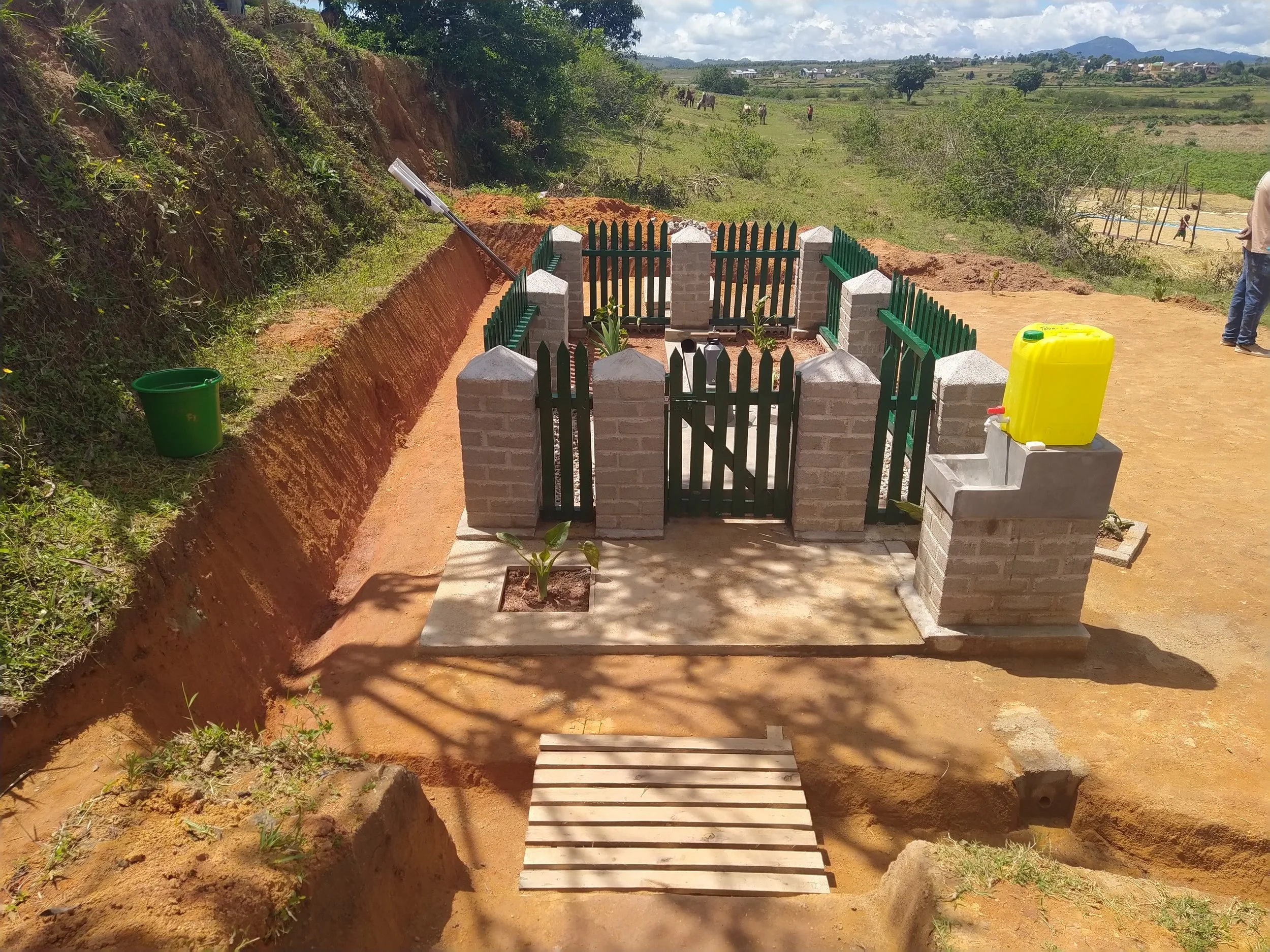 A brand-new, clean and safe water source for Tolongoa Nord