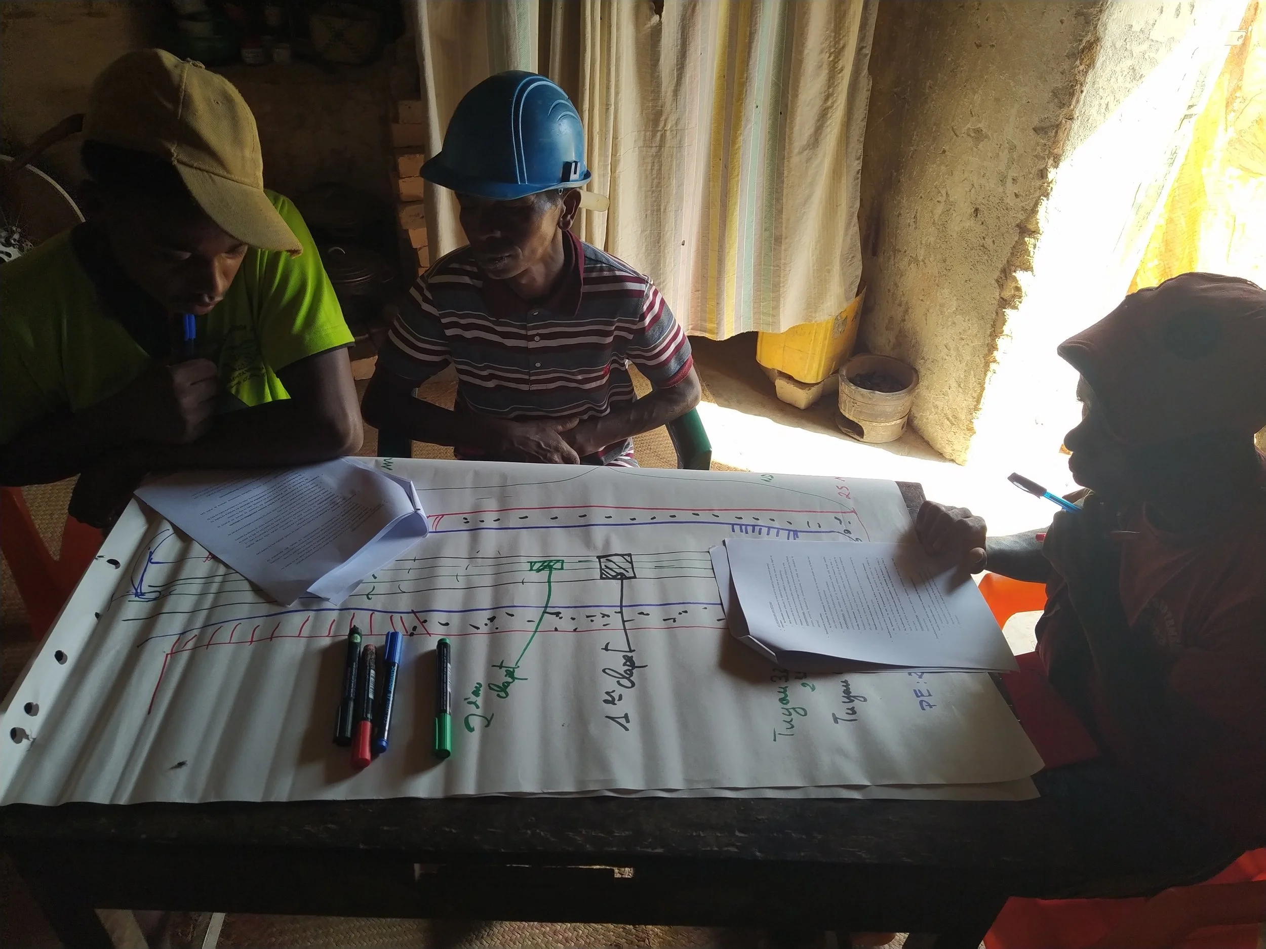 Training of the local water maintenance committee 