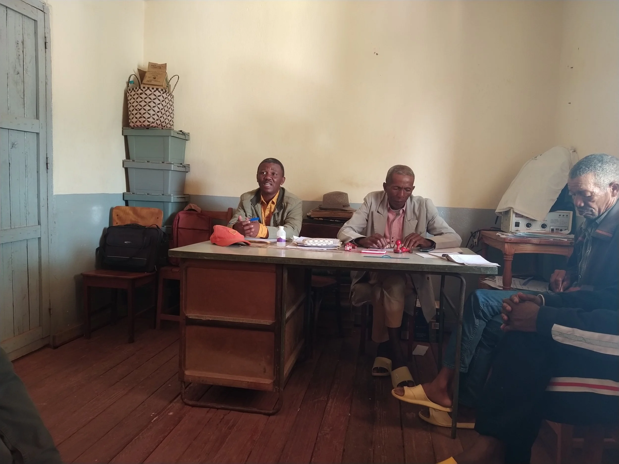 Beyond Water meeting with the Deputy Mayors of Ambohimahamsina