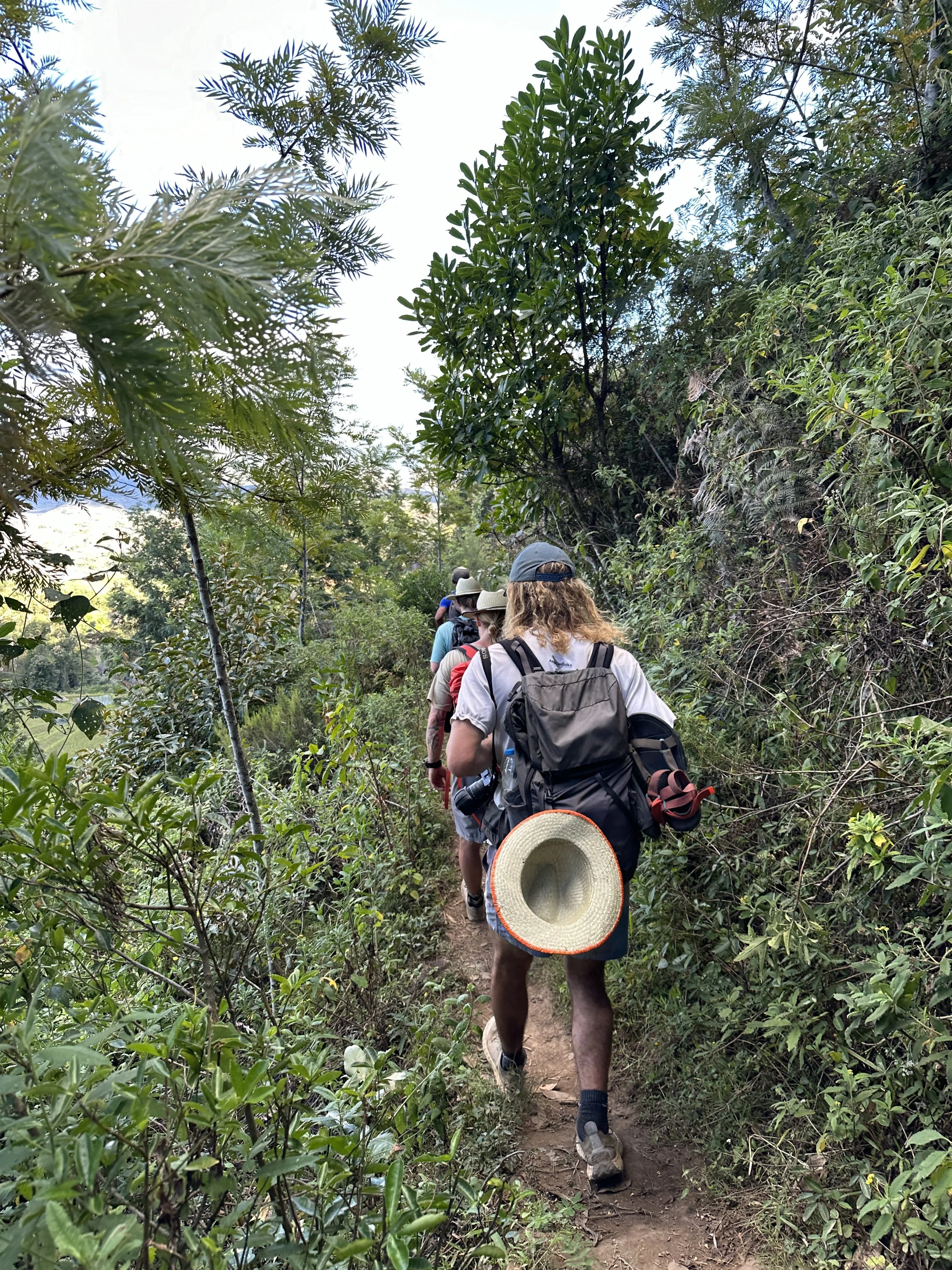 Trekking the outline of Ambohimahamasina municipality