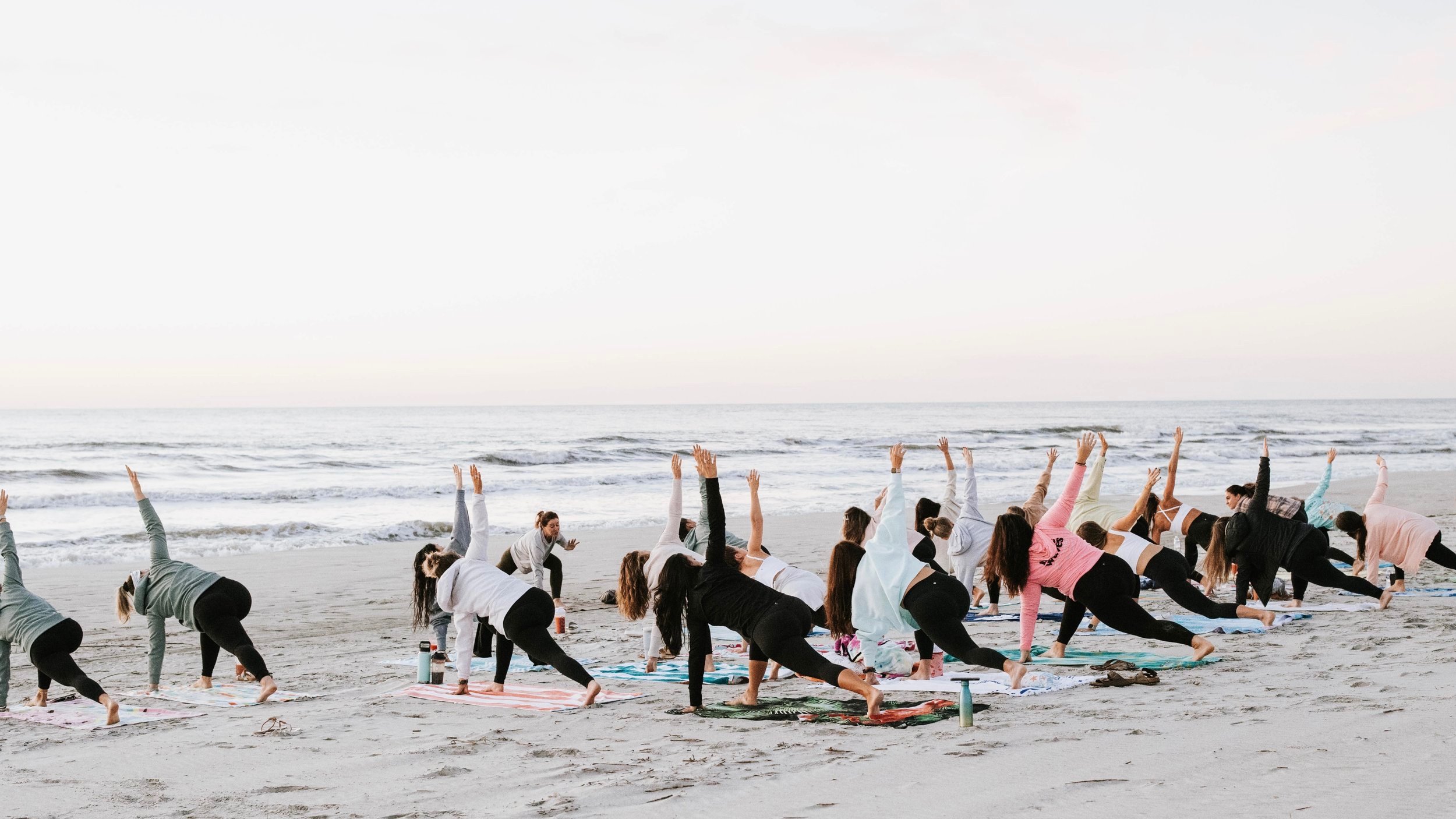 Beach Yoga for Beginners 