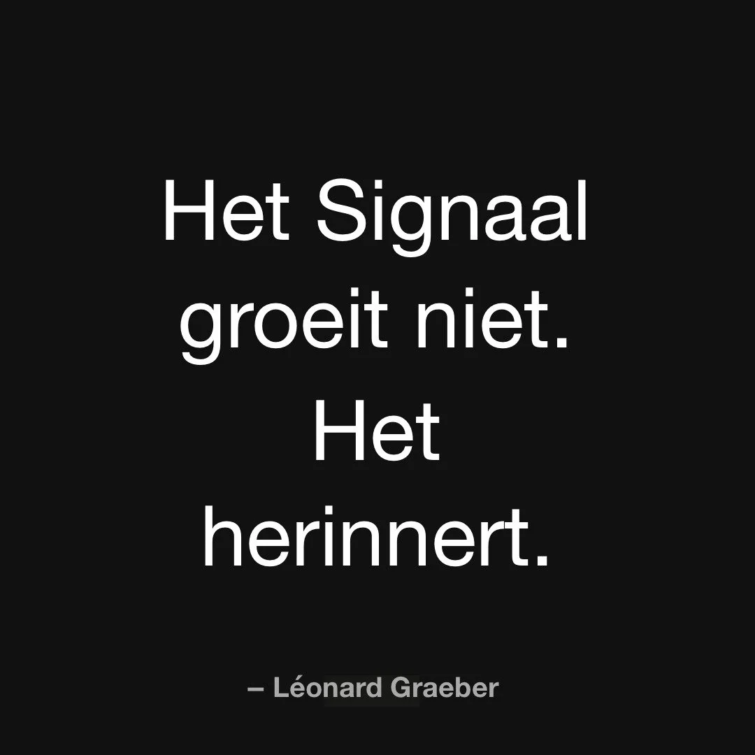 Alles keert terug. 
Niets begint. 

⠀ 
#WatBlijft #Boek2026 #Resonantie #Literatuur #Thriller