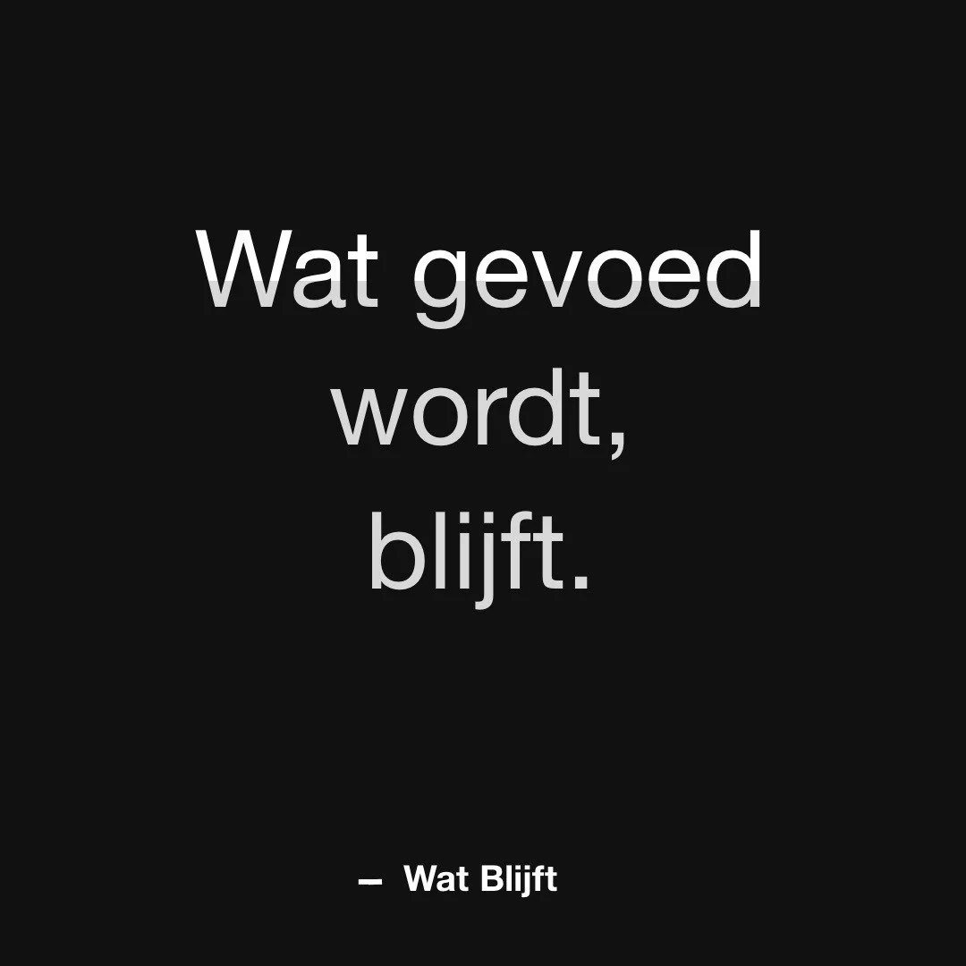 #WatBlijft #Boek2026 #Resonantie #Literatuur #Herfst #GerechtenDieBlijven