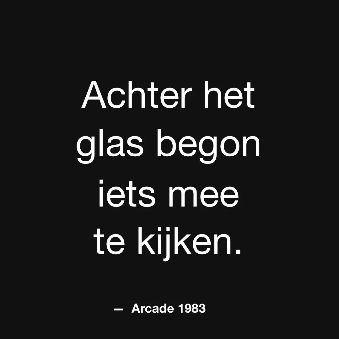 Arcade 1983.

#WatBlijft #Boek2026 #Resonantie #Literatuur #Thriller #Clara #Resonantie #Arcade #1983 #Glitch #WatJeZiet