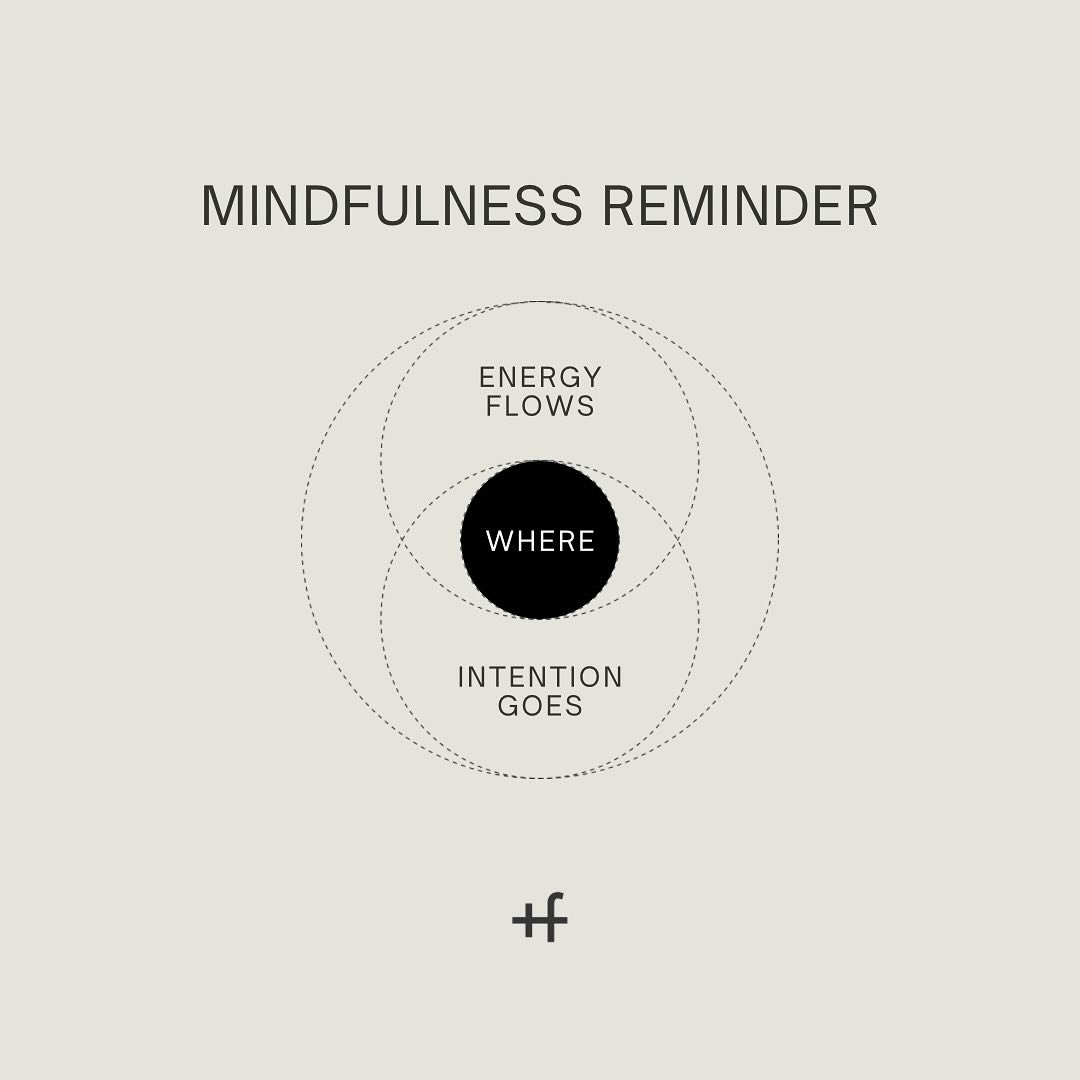 Monday Mindfulness Reminder 💭

Can you choose to show up with intention, purpose and gratitude this week and then notice how the energy feels when you do?