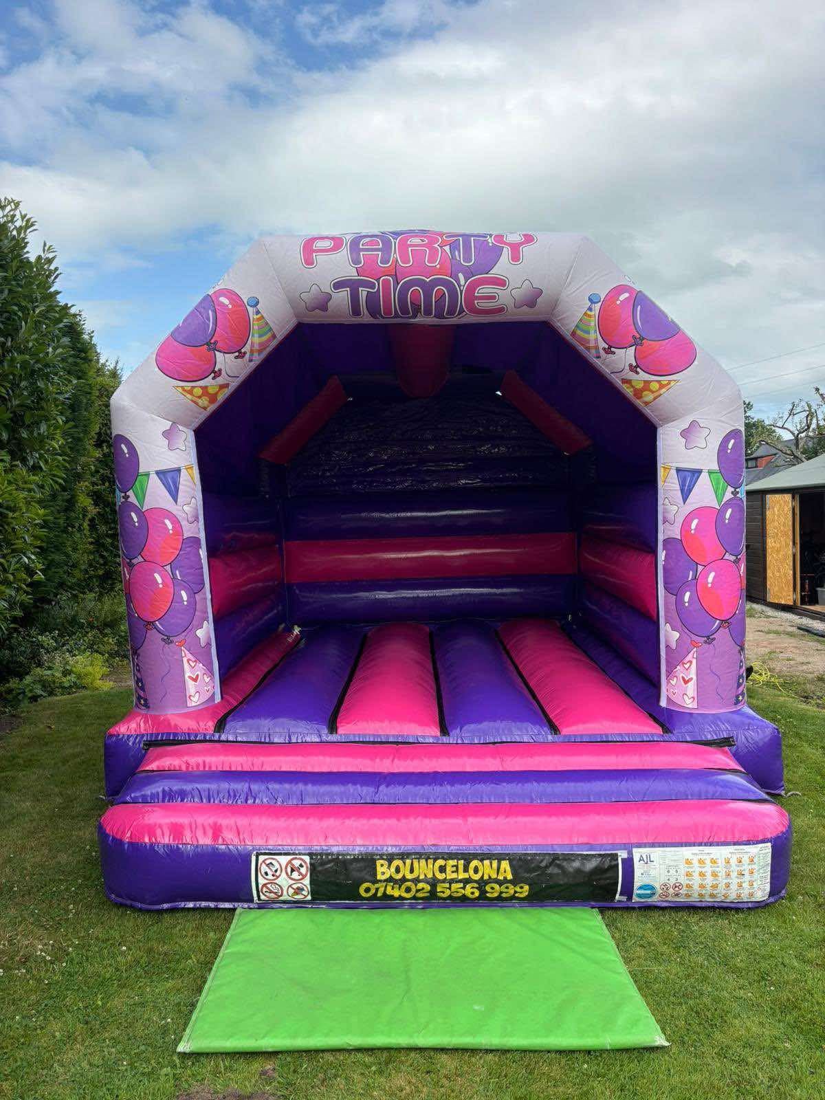 Party Time (Pink and Purple) (12ft x 15ft)