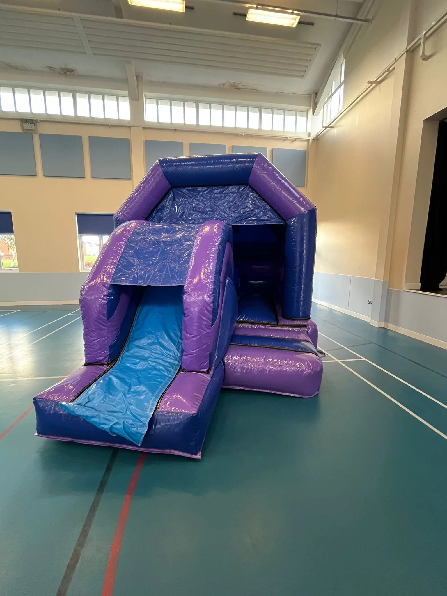 Blue Purple Front Slide (12ft x 18ft)