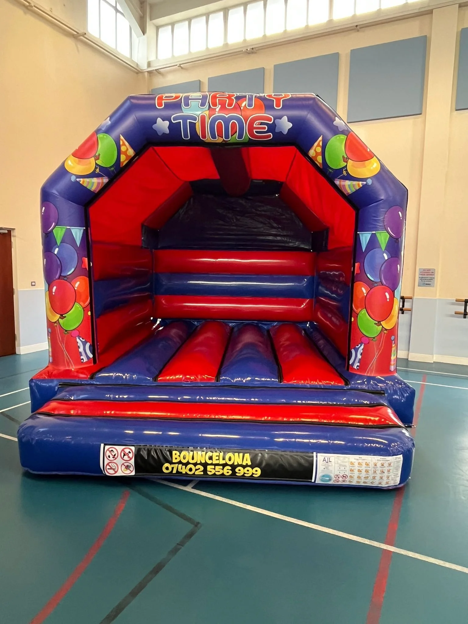 Party Time (Red and Blue) (12ft x 12ft)