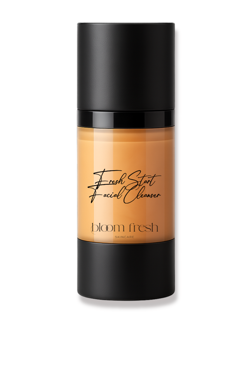 Men airless cylinder bottle of Fresh Start Facial Cleanser