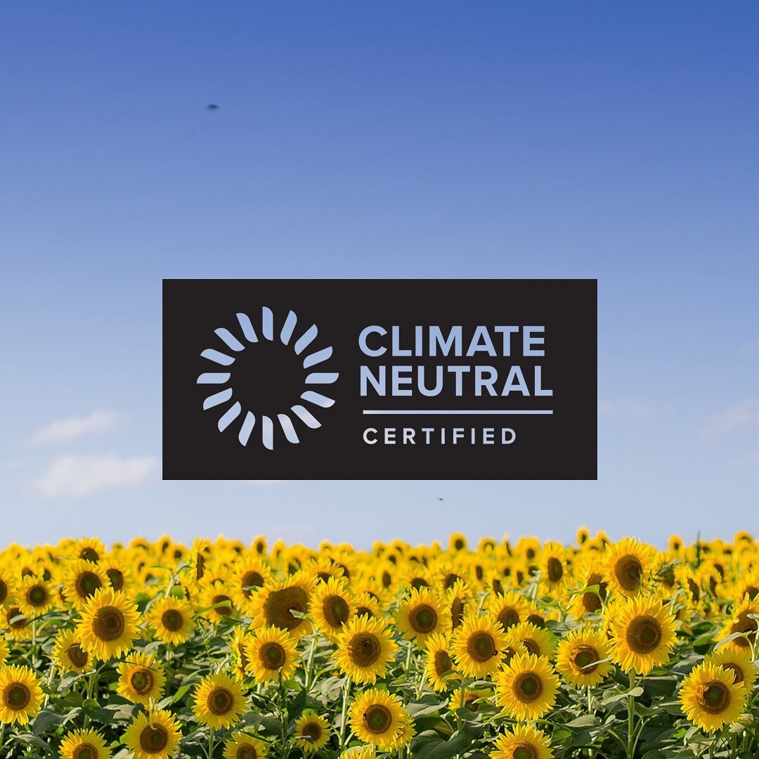 Happy Earth Day! We&rsquo;re officially Climate Neutral Certified! 🌎  We&rsquo;ve measured our 2021 emissions, offset them entirely, and are now working to reduce future emissions. Click the link in our bio to learn more #beclimateneutral