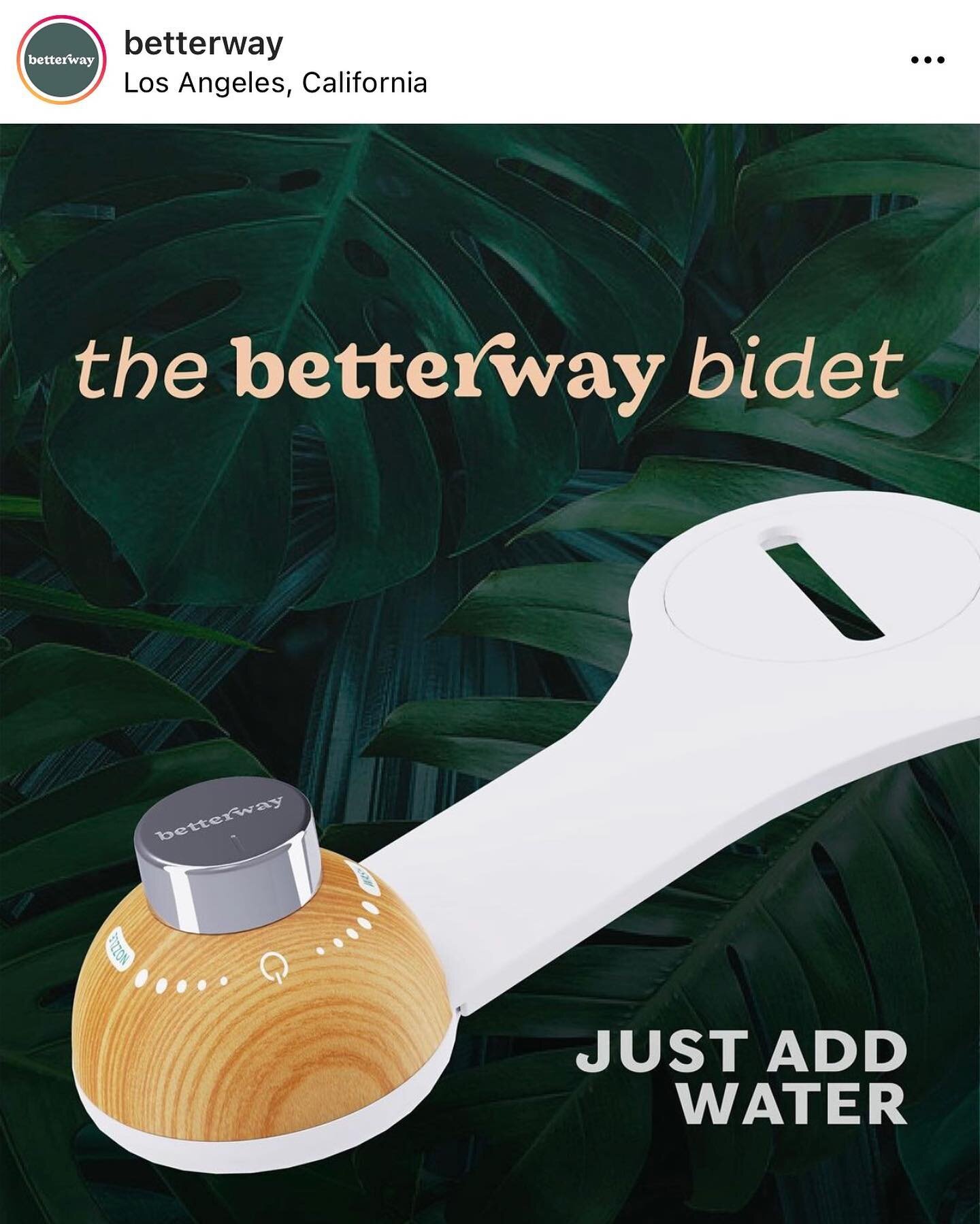 Use Less Toilet Paper. Save Money. Save the Planet. 

Special Launch price of the bidet from our client, @betterway . Link in bio. 

We&rsquo;re cutting down 16 million trees every year just to wipe 🍑using conventional toilet paper; accounting for 1