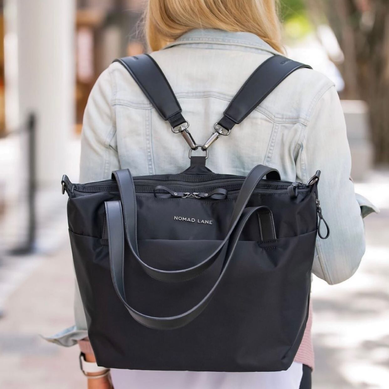 Ready to get out and about and jet set again ✈️? Introducing the elegant Oragami Tote now live on Indiegogo by our friends at Nomad Lane! It&rsquo;s packed with intuitive organizational pockets and triples as a backpack and crossbody bag. Link in our