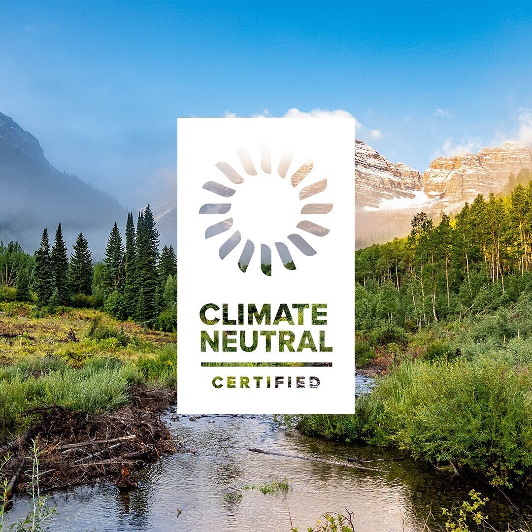 We&rsquo;re proud to announce that we&rsquo;re once again Climate Neutral Certified! We&rsquo;ve been working with @beclimateneutral to measure our 2020 carbon emissions, offset our entire footprint by investing in #climatechange solutions, and launc