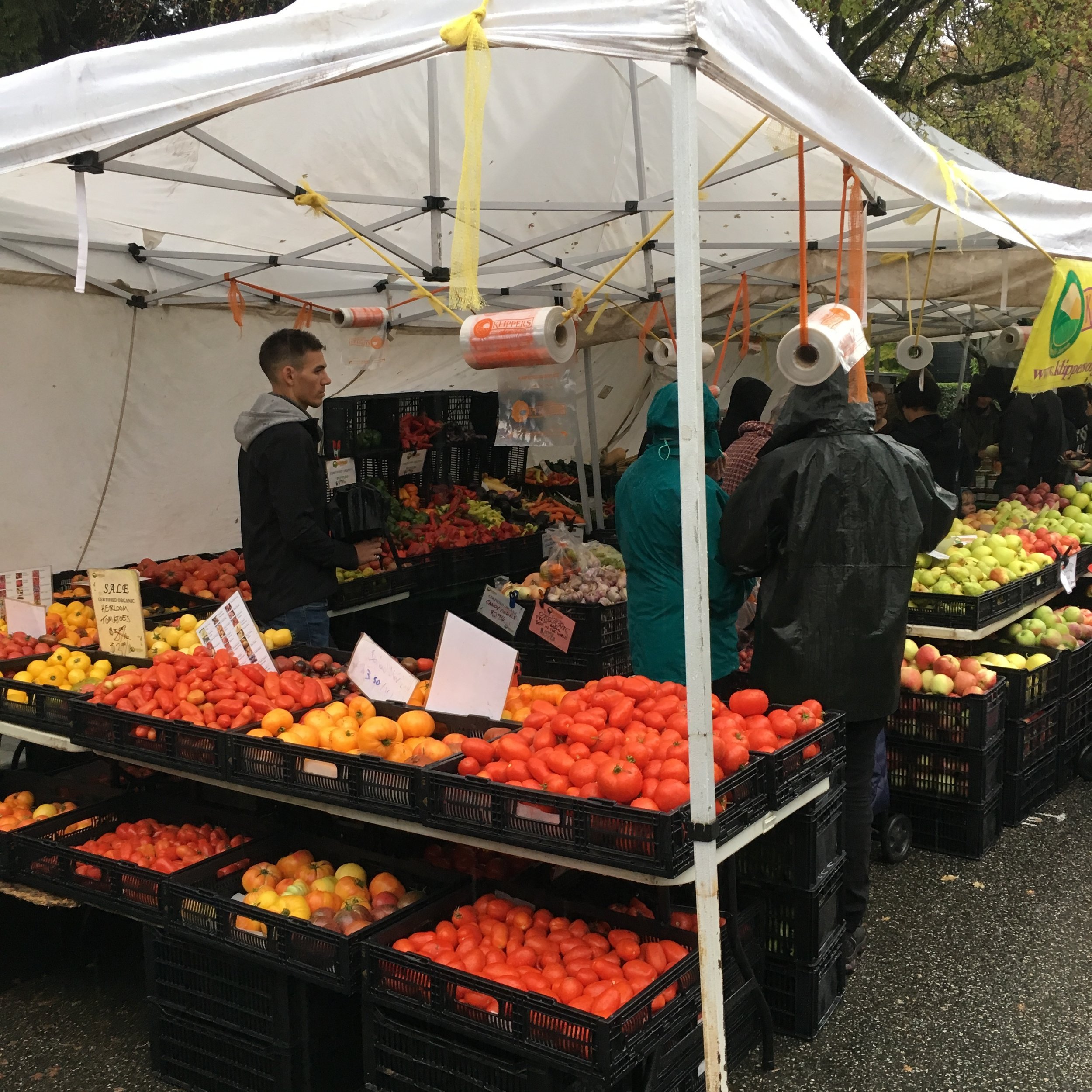 Neighborhood farmers markets connect urban community and countryside