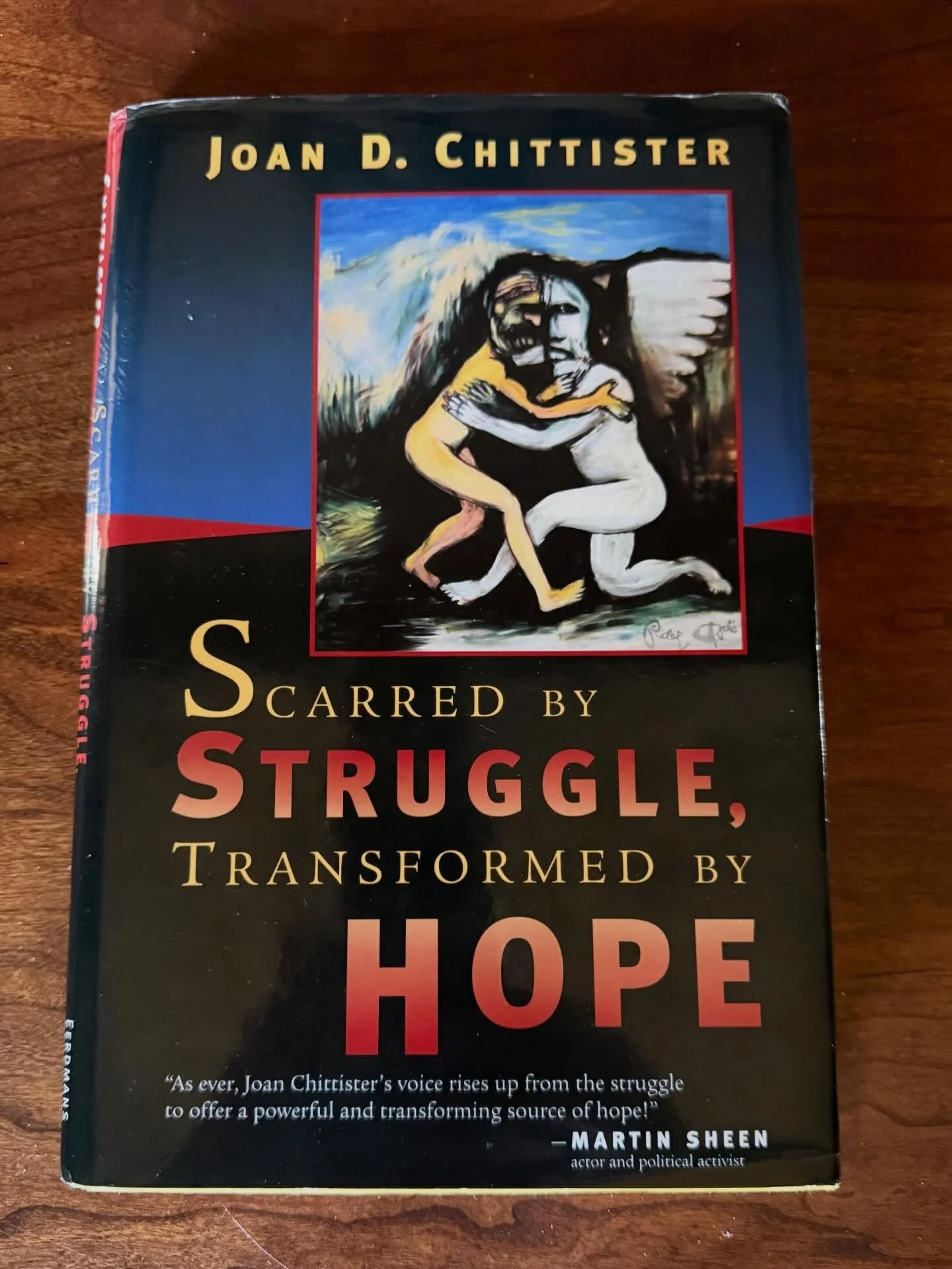 My City &amp; Spire Lenten Book selection for 2026 is Joan Chittister&lsquo;s, Scarred by Struggle, Transformed by Hope. She is an accessible and reliable guide to the engaged spiritual life. 

She sees in struggle the elements of change, isolation, 
