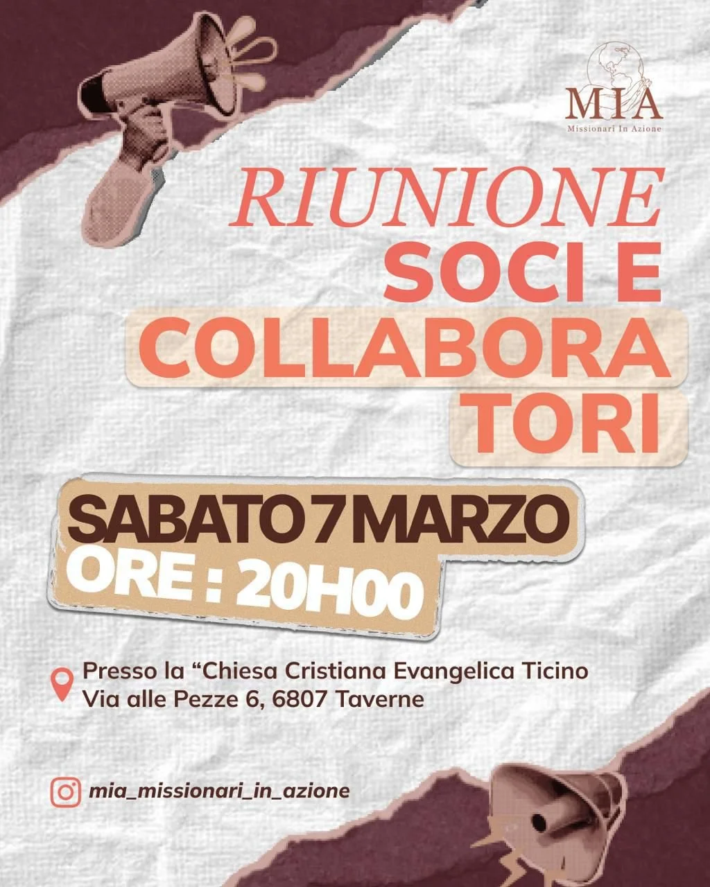 SERATA SOCI E COLLABORATORI MIA