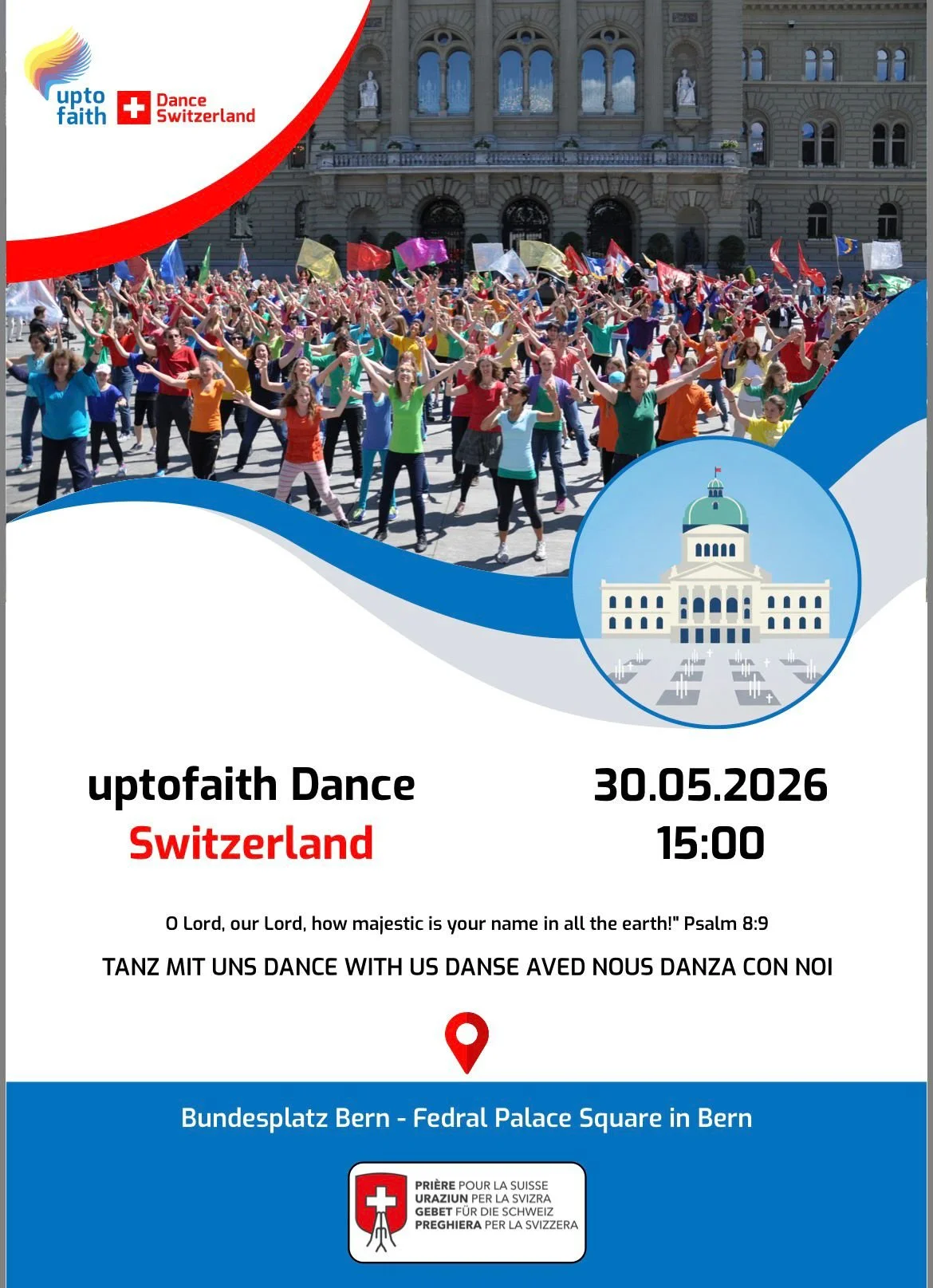 FLASH MOB BERNA 2026 - UP TO FAITH