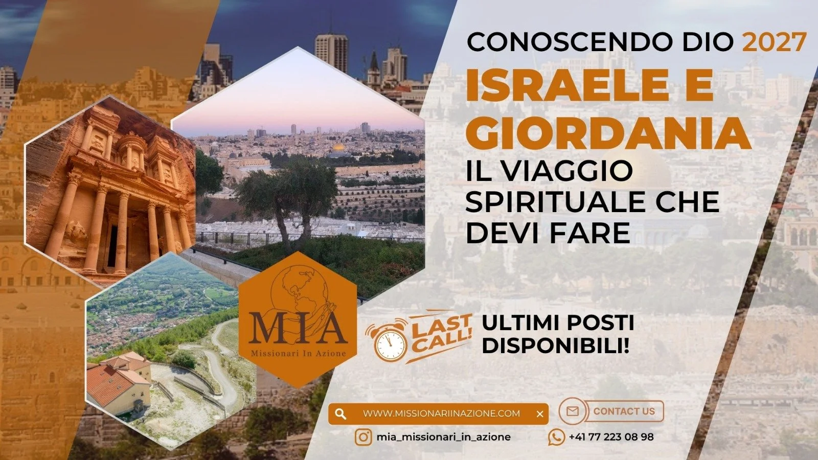 Viaggio in Israele 2027 CONOSCENDO DIO