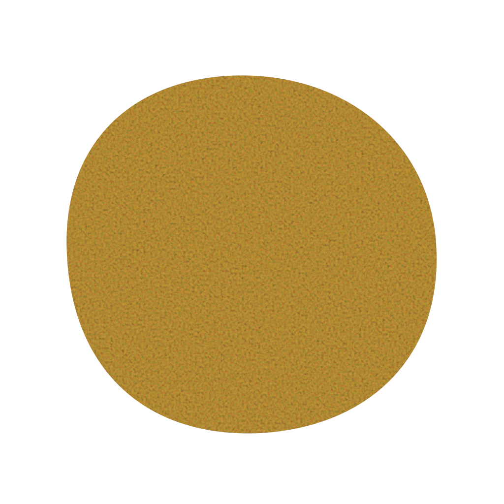 A gold orb reflecting wholeness.