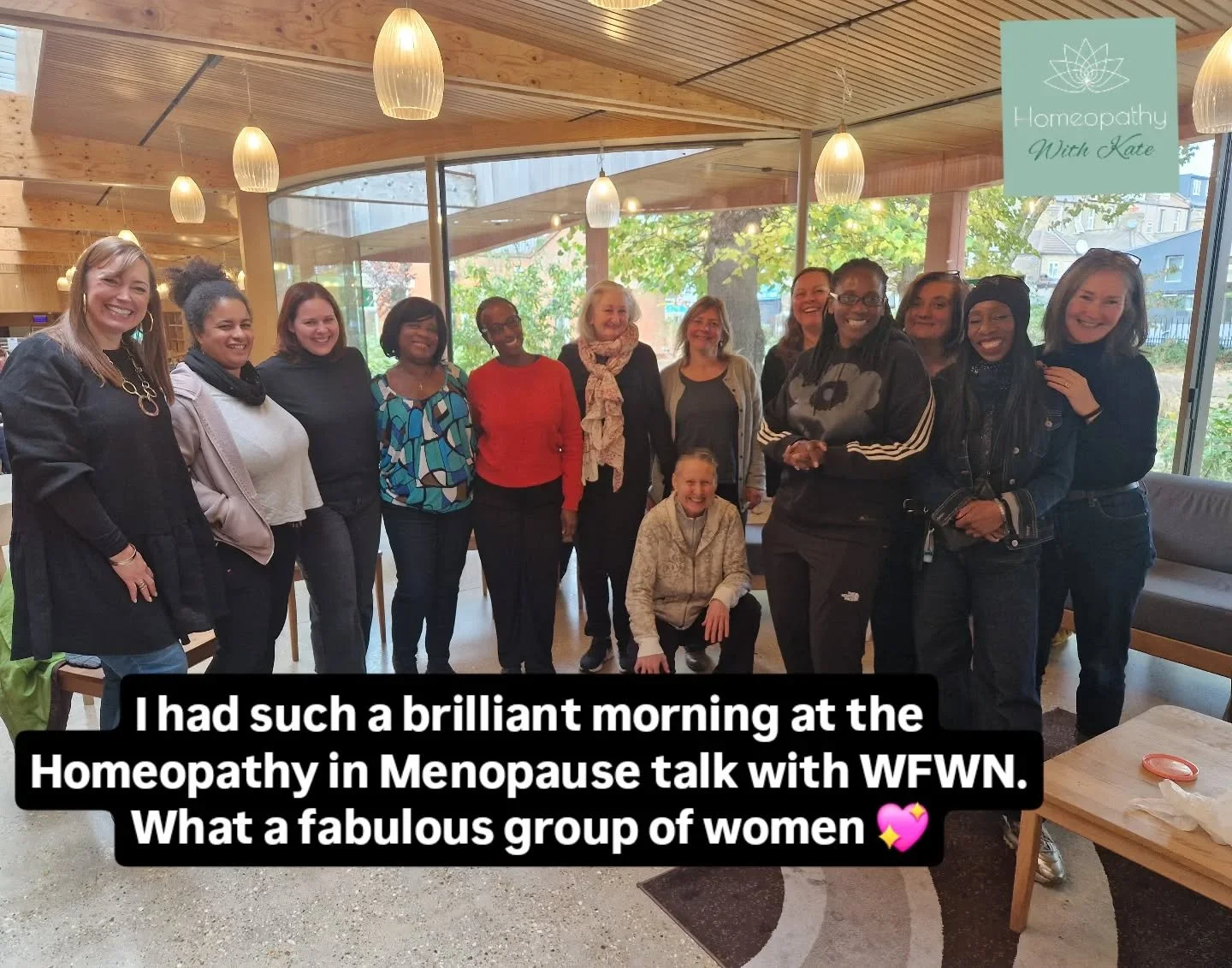 What a wonderful morning talking natural approaches 🌱 to menopause and women's health @womens_health_cafe with the awesome @wf_women. What an amazing group of women ♀️
.
And a beautiful setting ✨️
.
Thank you for having me 🙏🏻💖. I hope there was a