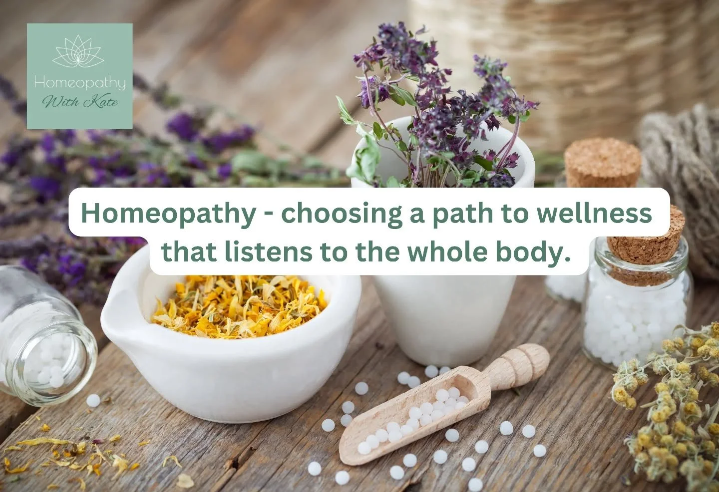 Holistic, natural medicine which takes into account your physical symptoms as well as your emotional ones 🌱

 🔗 www.homeopathywithkate.co.uk