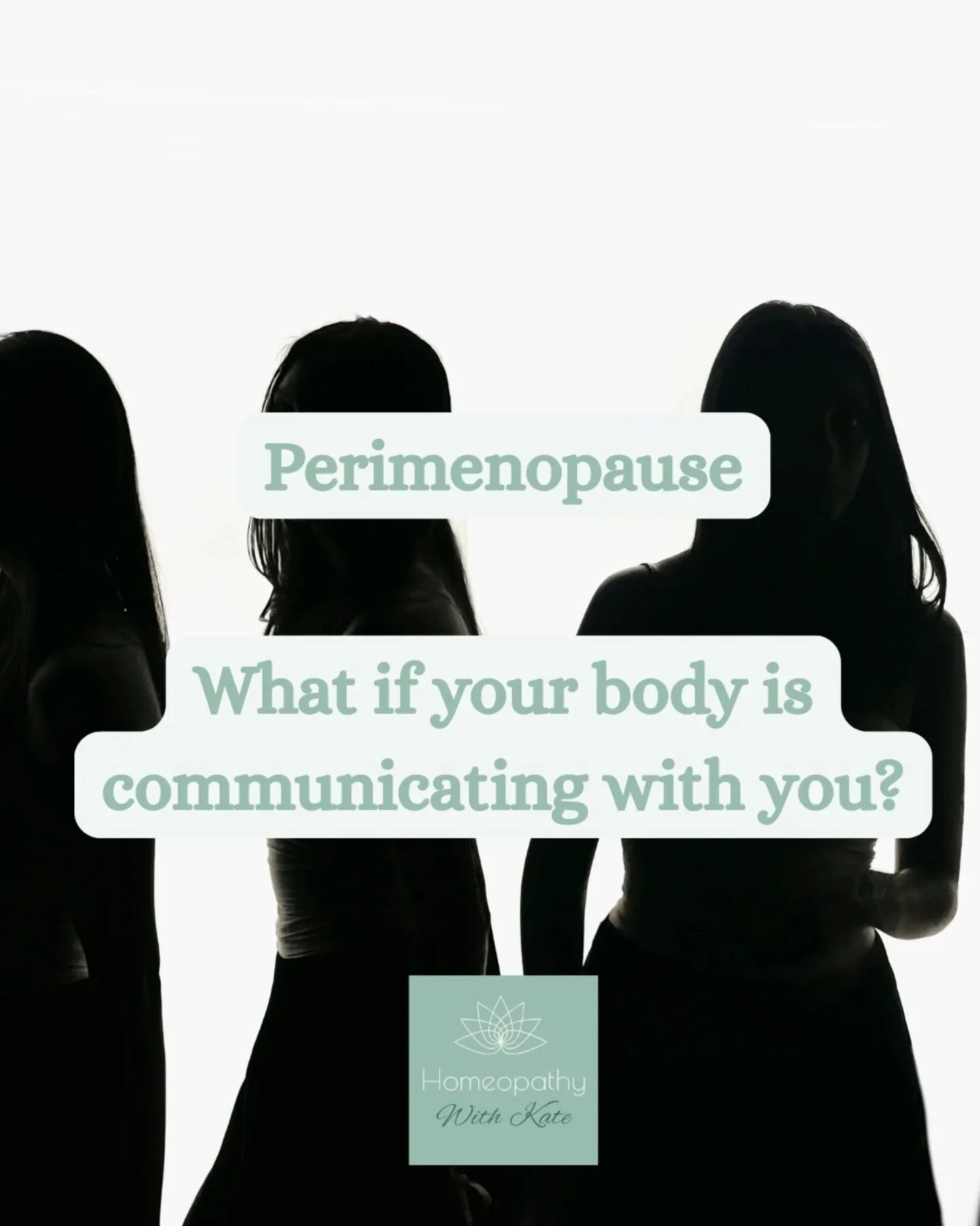 Menopause isn&rsquo;t an ending - it&rsquo;s a rite of passage, a transition to a new phase. 

For years, many women carry everyone else&rsquo;s needs first &mdash; building careers, raising families, holding relationships together, pushing through e