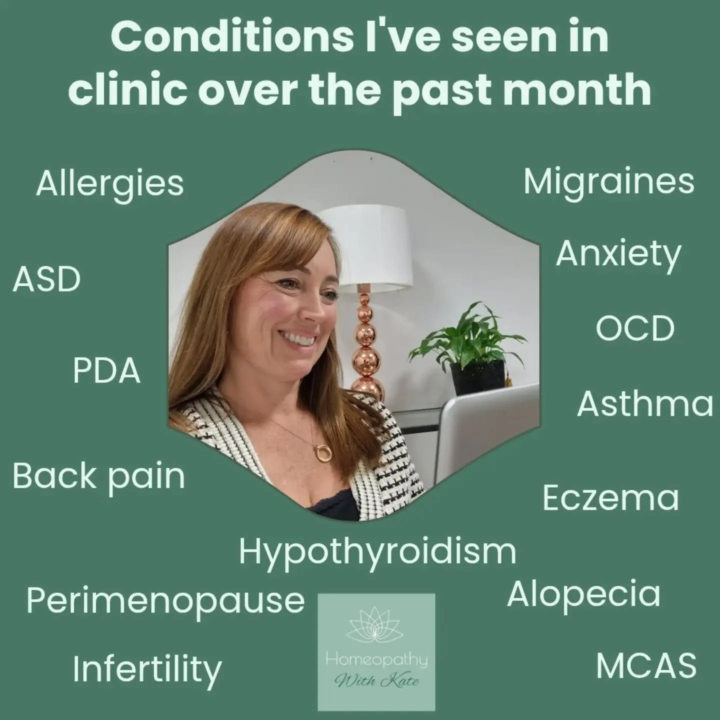 I love how versatile homeopathy is - we're treating YOU as an individual and getting to the root cause of what's behind the 'label' of your condition. 

Tailored care for fundamental change 💥

.
.
🔗 booking link in bio ⬆️: www.homeopathywithkate.co