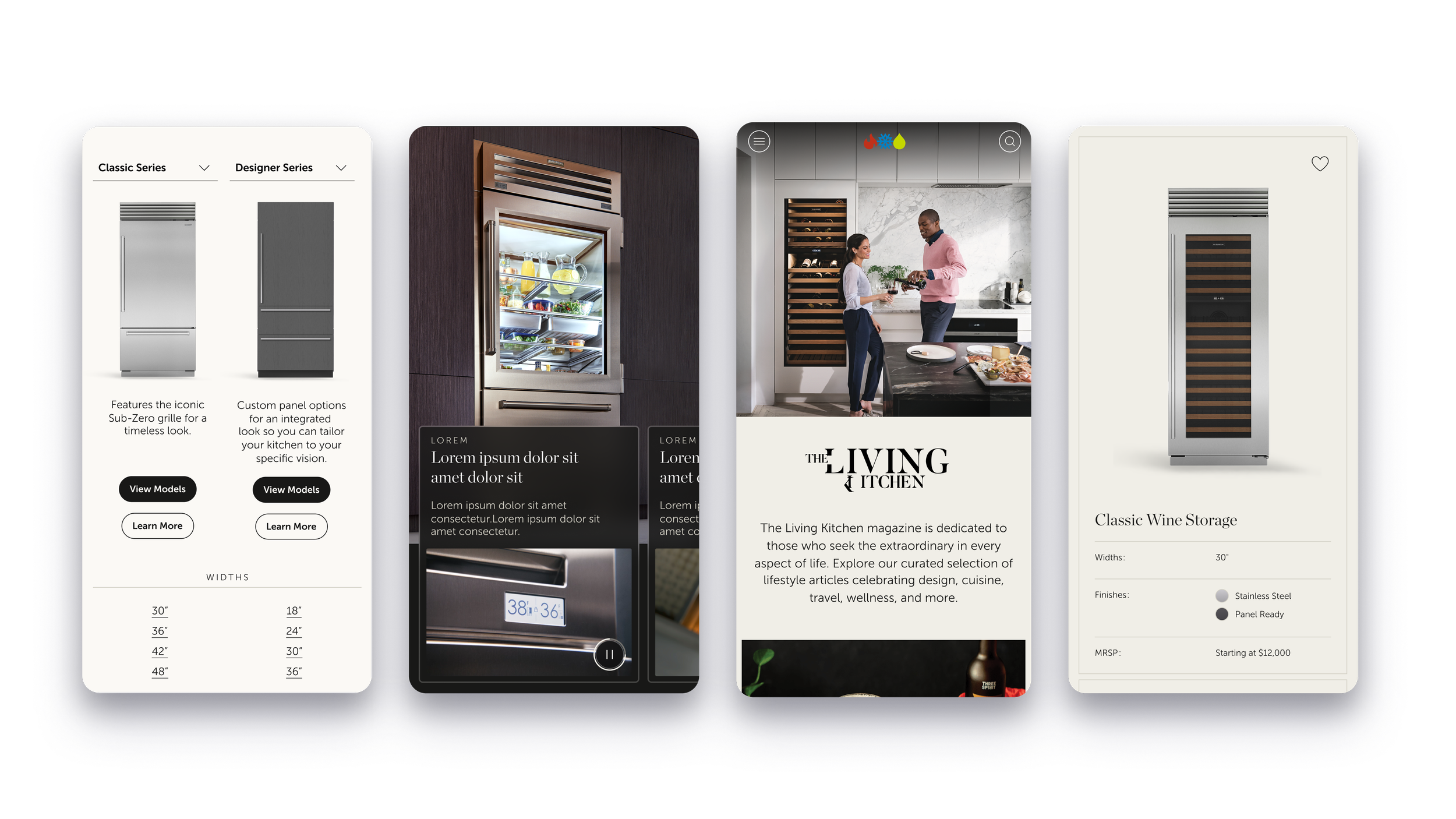Mobile Site Designs  2
