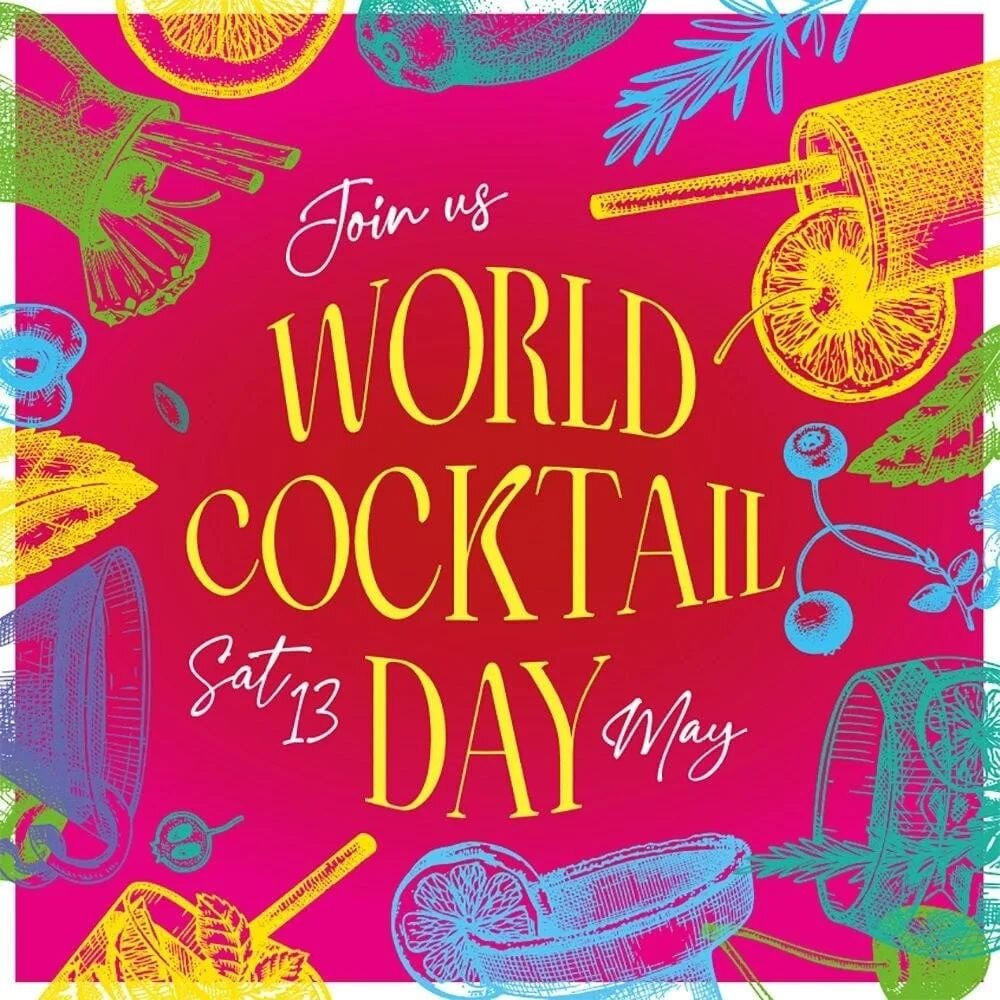 Celebrate World Cocktail Day with us this Saturday 13th May🍹We will be sharing our cocktail recommendations with you all this week to get you in the mood (&amp; don't forget our 2-4-1 Happy Hour Tuesday-Friday this week 4-6pm on selected cocktails ?