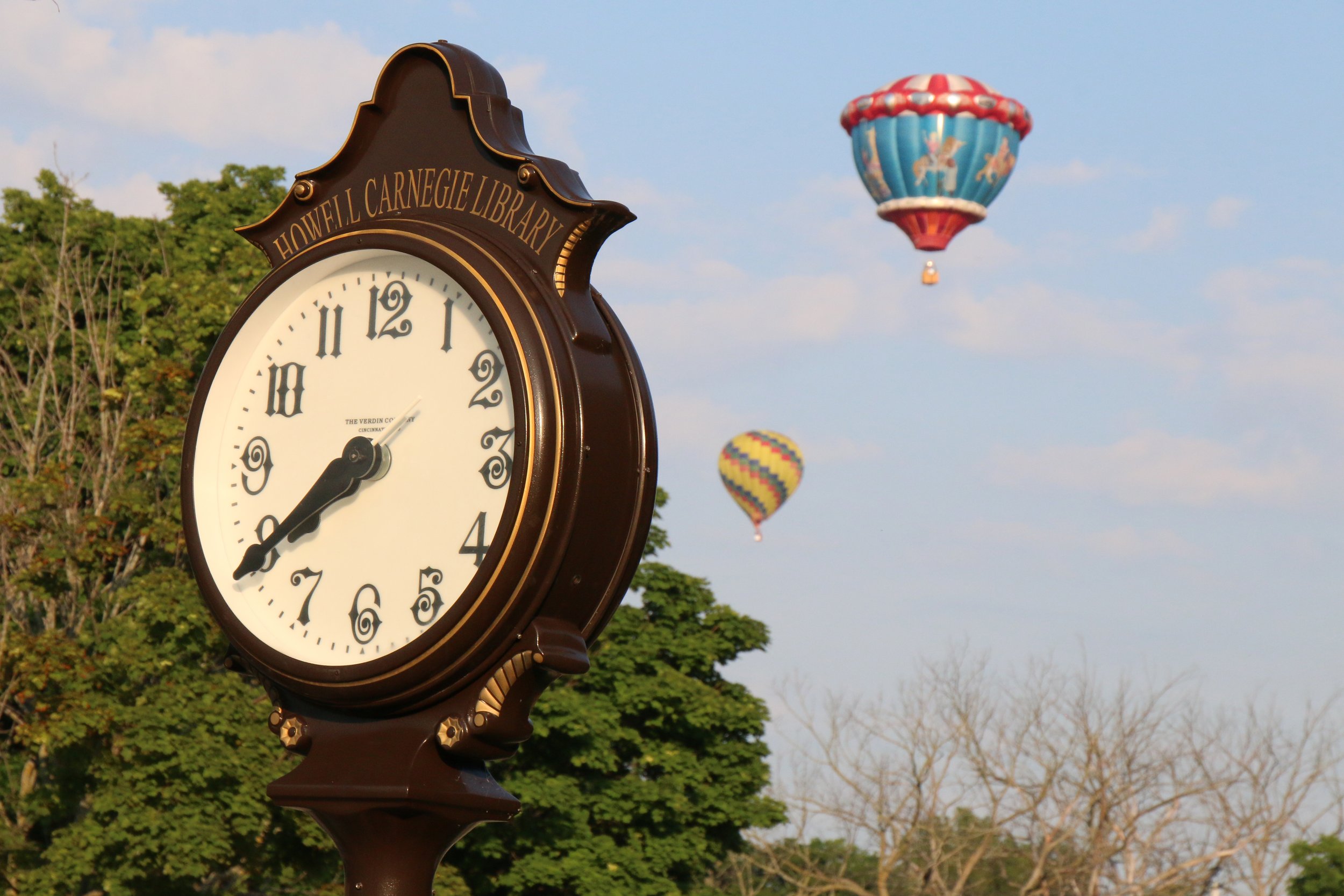 Howell Library Clock — Kellogg Family Foundation