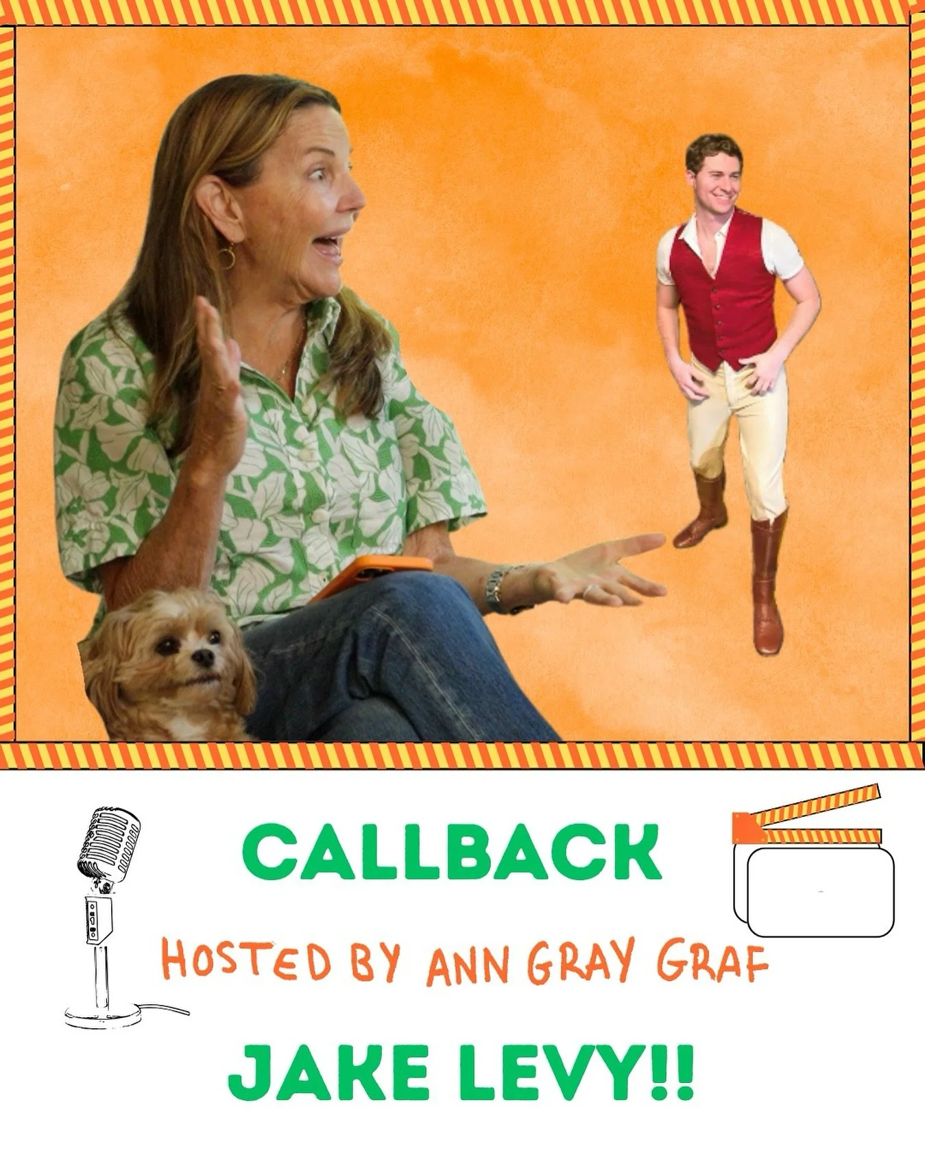 Jake Levy joins us on EP 2 of CALLBACK where he talks about getting his EQUITY card at age 10, auditions, National Tours and a tip or 2 he hopes will help you.
link is in the bio 

#youthactor #actingclasses #actingcoach #actorsgarage #actingtipsforb