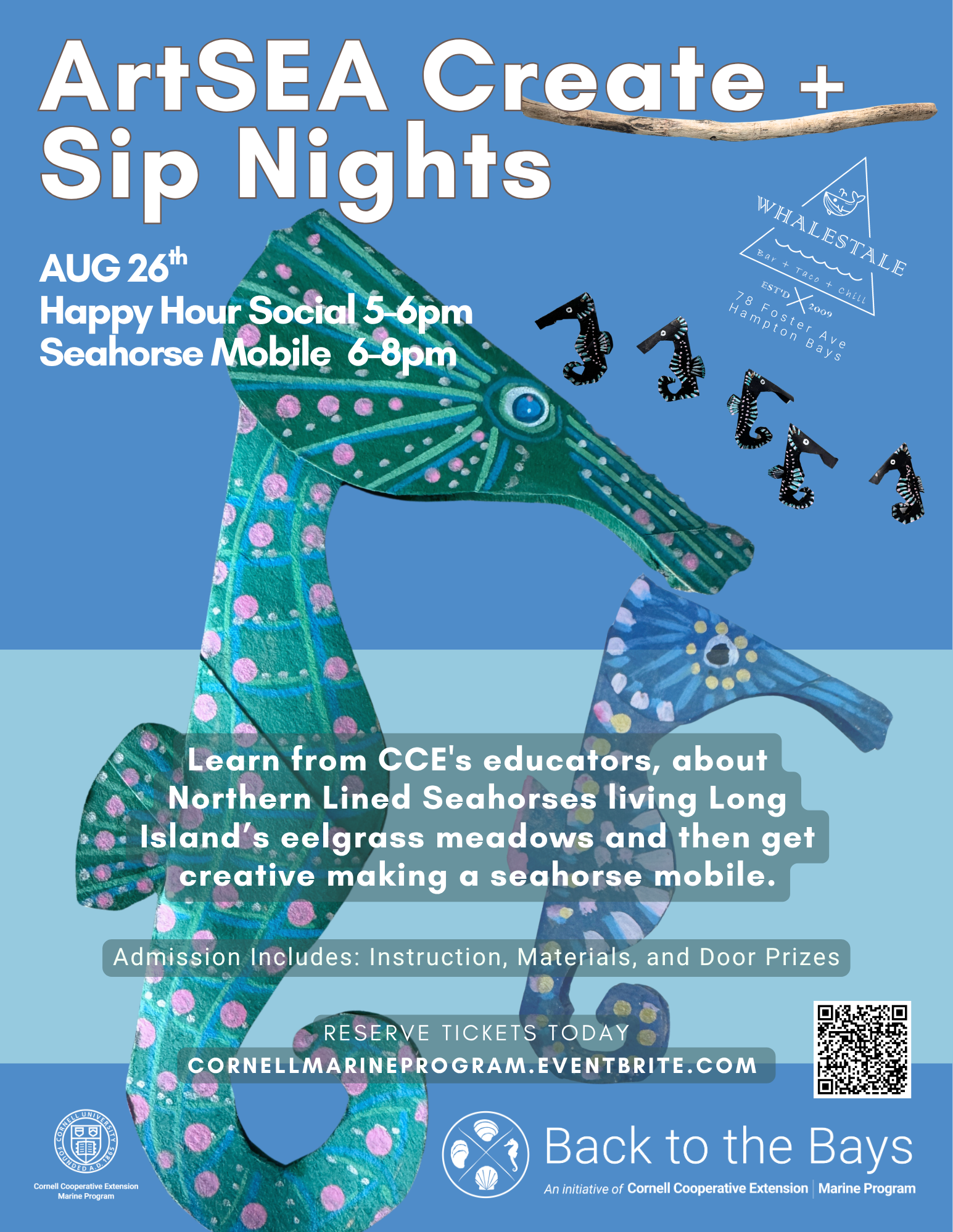 ArtSEA Create & Sip: Seahorse Mobile