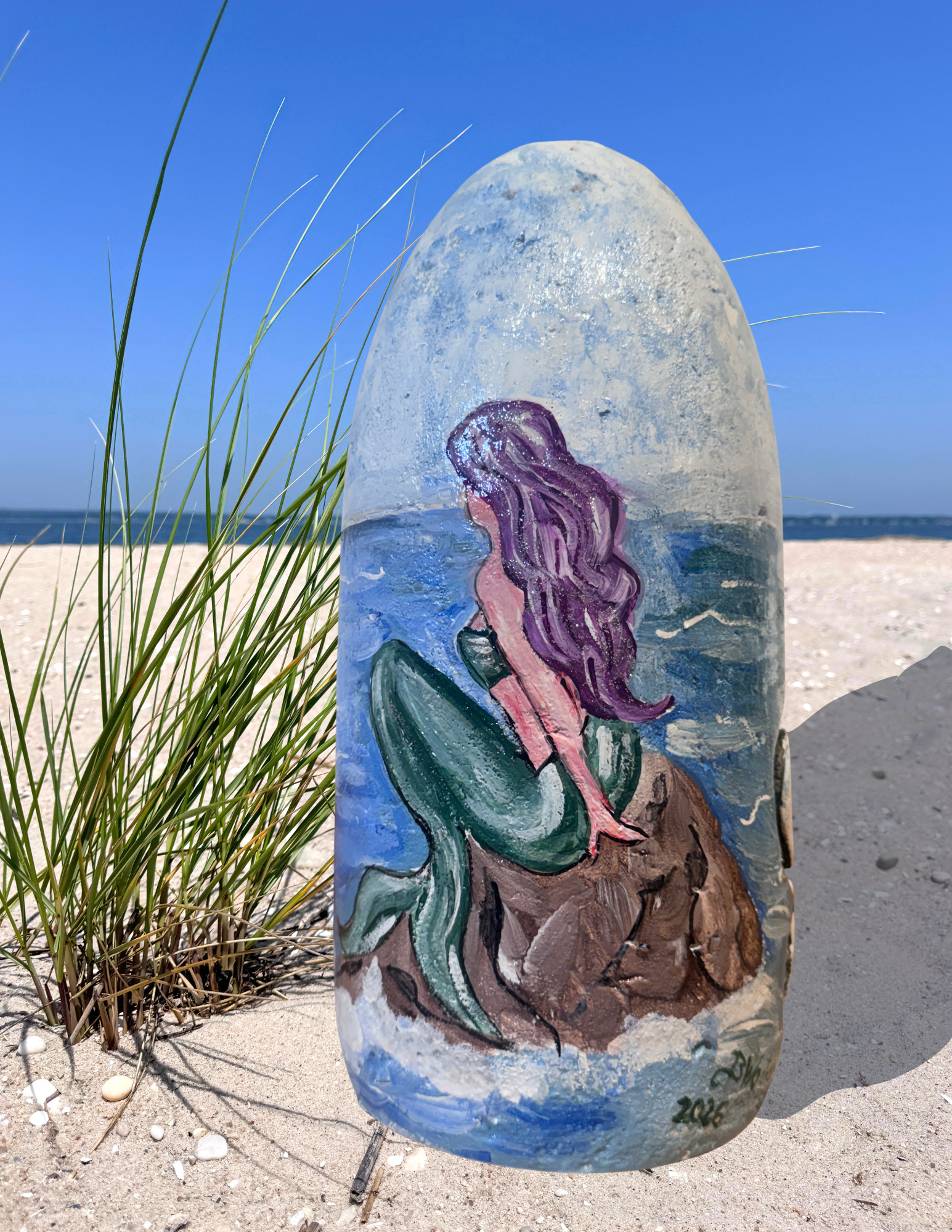 Barbara Wooten - Mermaid on a Rock #71
