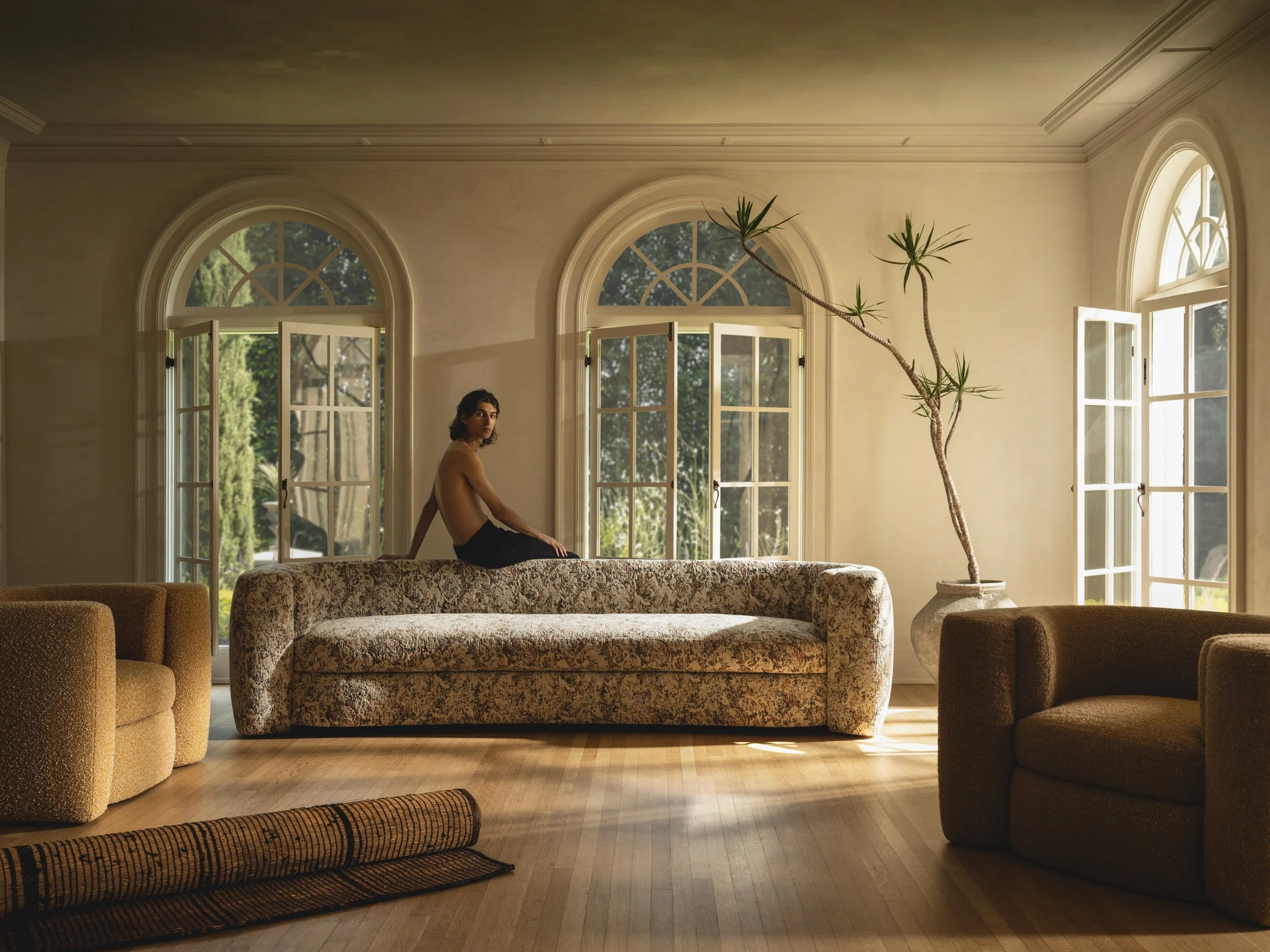 The OWE Collection by Christophe Delcourt at the Goldwyn House, The Future Perfect, LA, photographed by Joseph Kramm