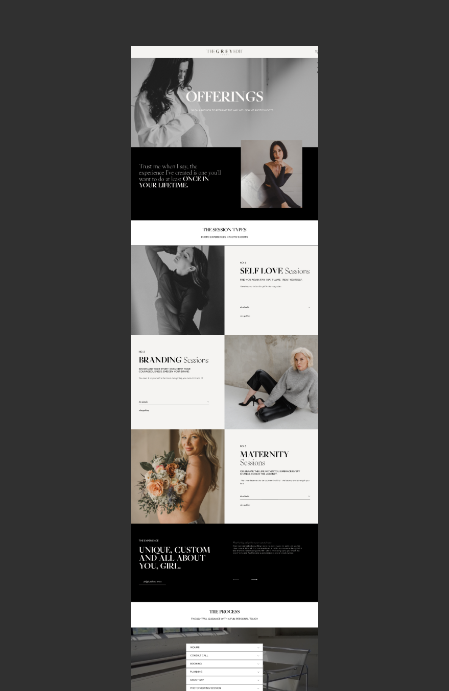 best services page design