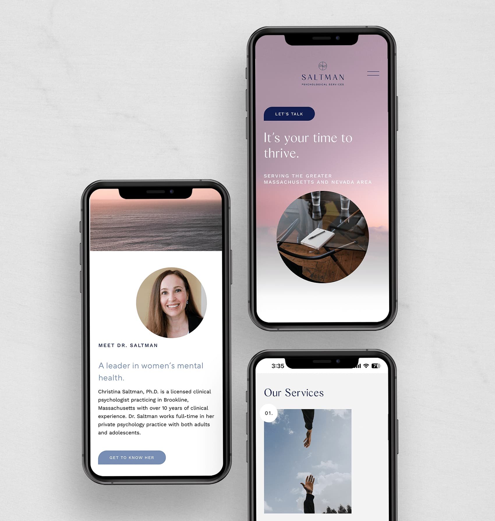 brand design for therapists