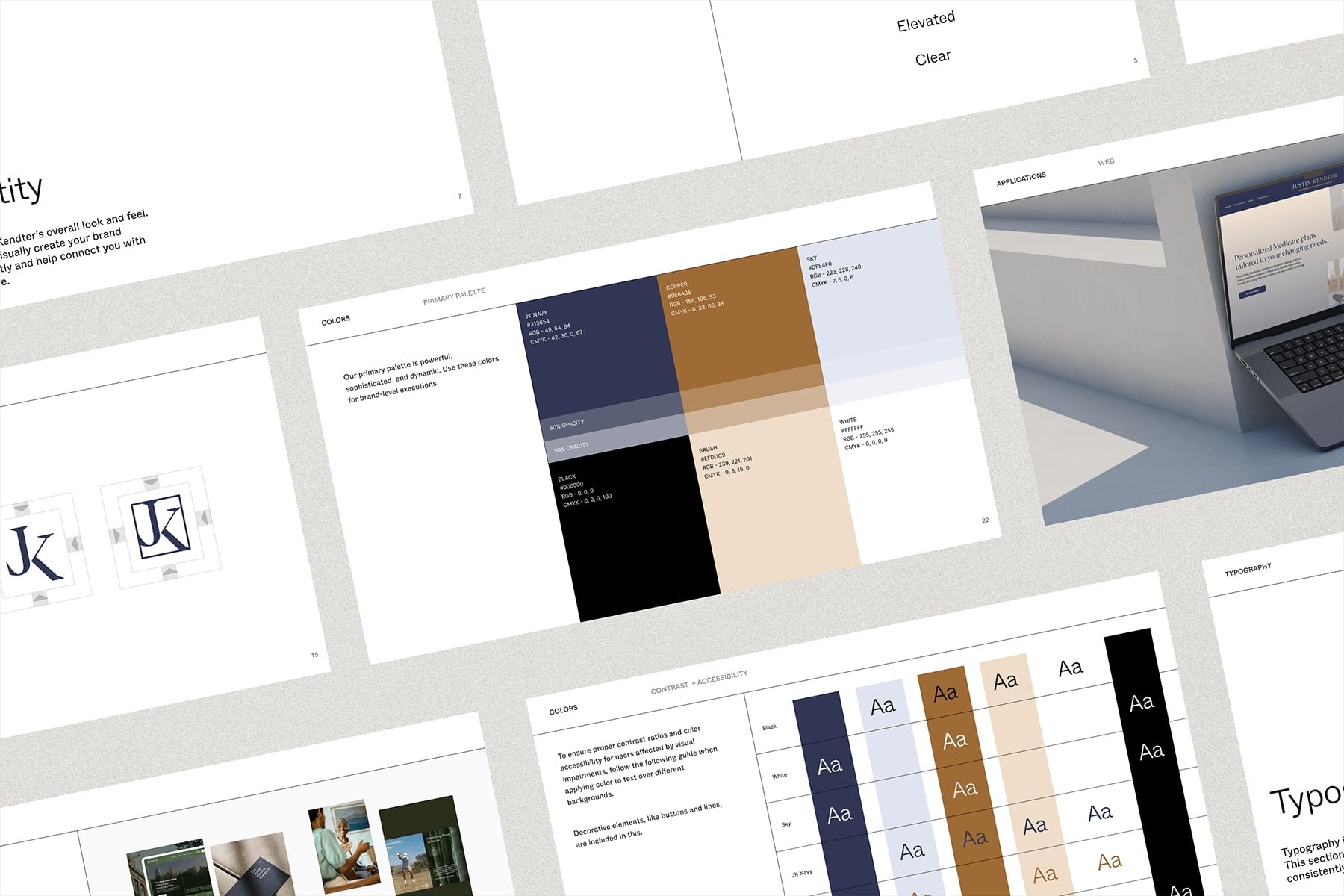 brand identity design for healthcare